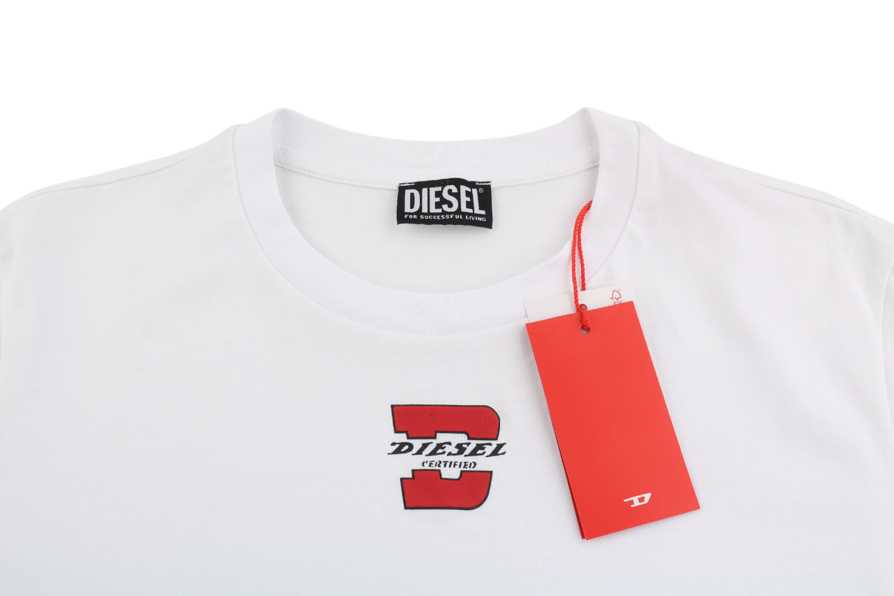 DIESEL T-Diegor-K55 mens T-Shirt L Short sleeved Crew Collar  Tricot Casual