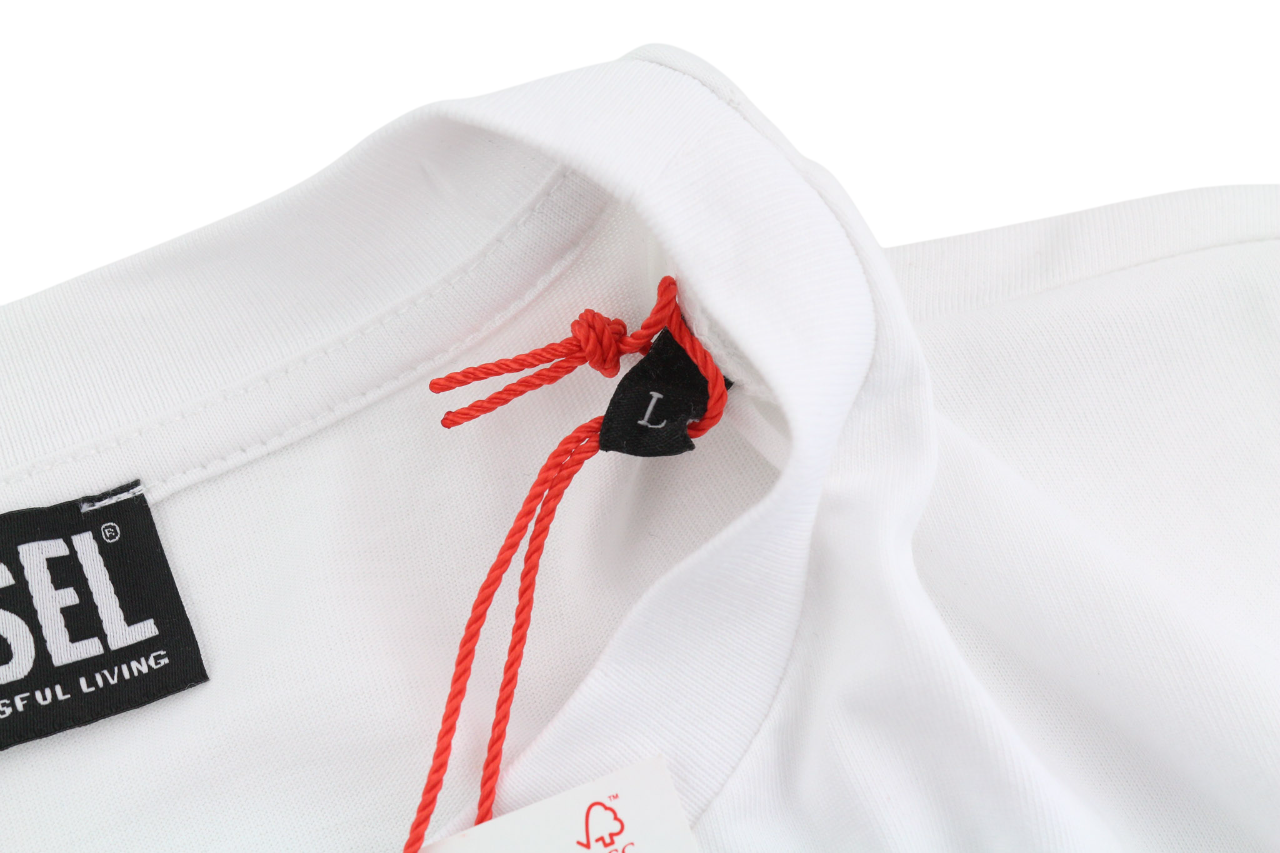 DIESEL T-Diegor-K55 mens T-Shirt L Short sleeved Crew Collar  Tricot Casual