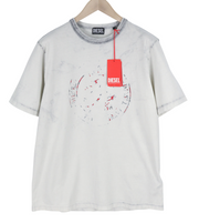 DIESEL T-Just-E23 Men T-Shirt L Short Sleeve Crew Collar Tricot RRP€90