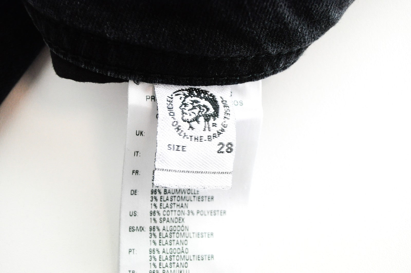 DIESEL Thommer 084NK mens Jeans W28/L32 Dark Blue Cotton stretchy Skinny