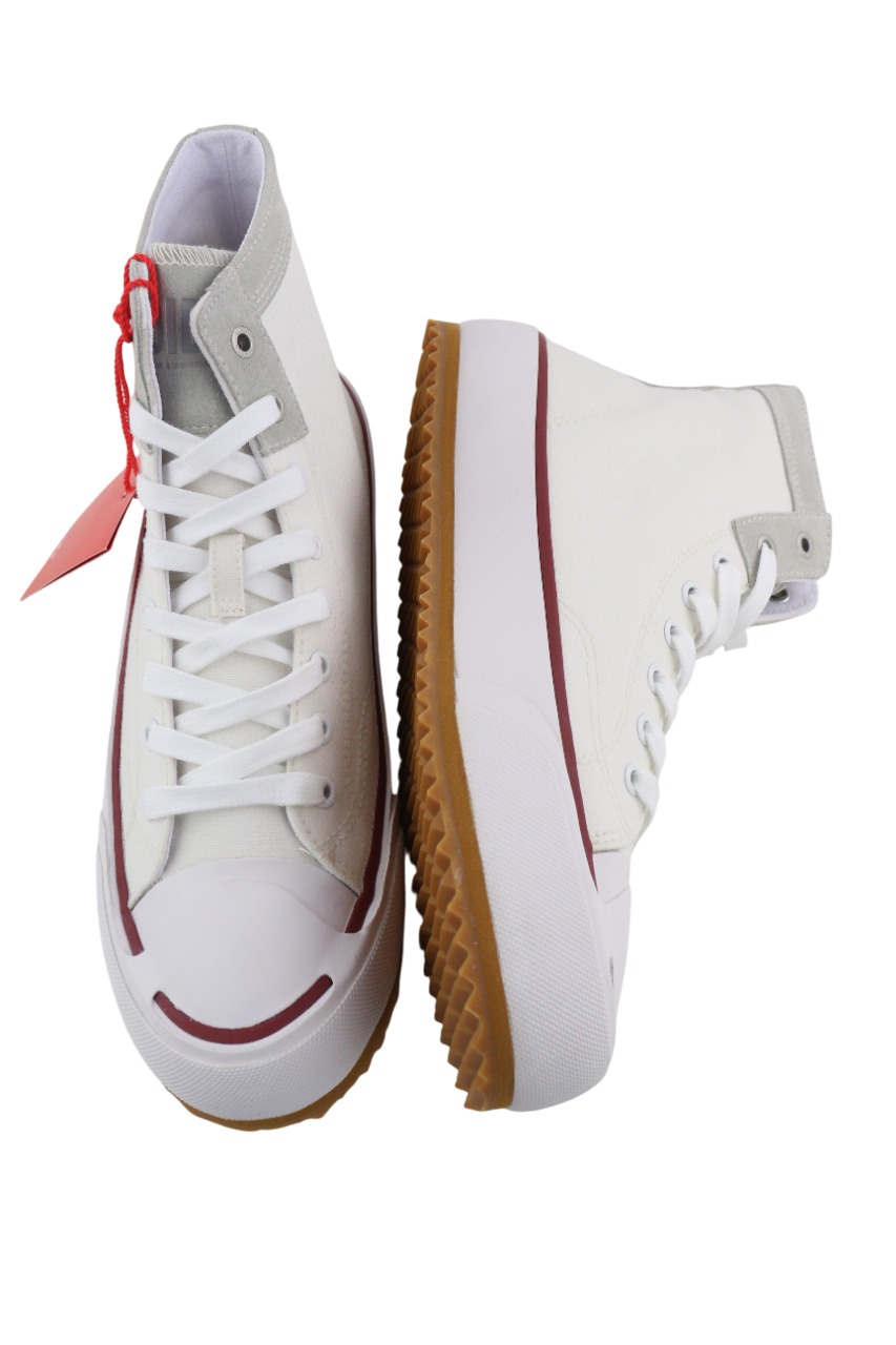 DIESEL S-Principia Mid Men Sneakers EU43 White High Top Lace  Trainers RRP€185