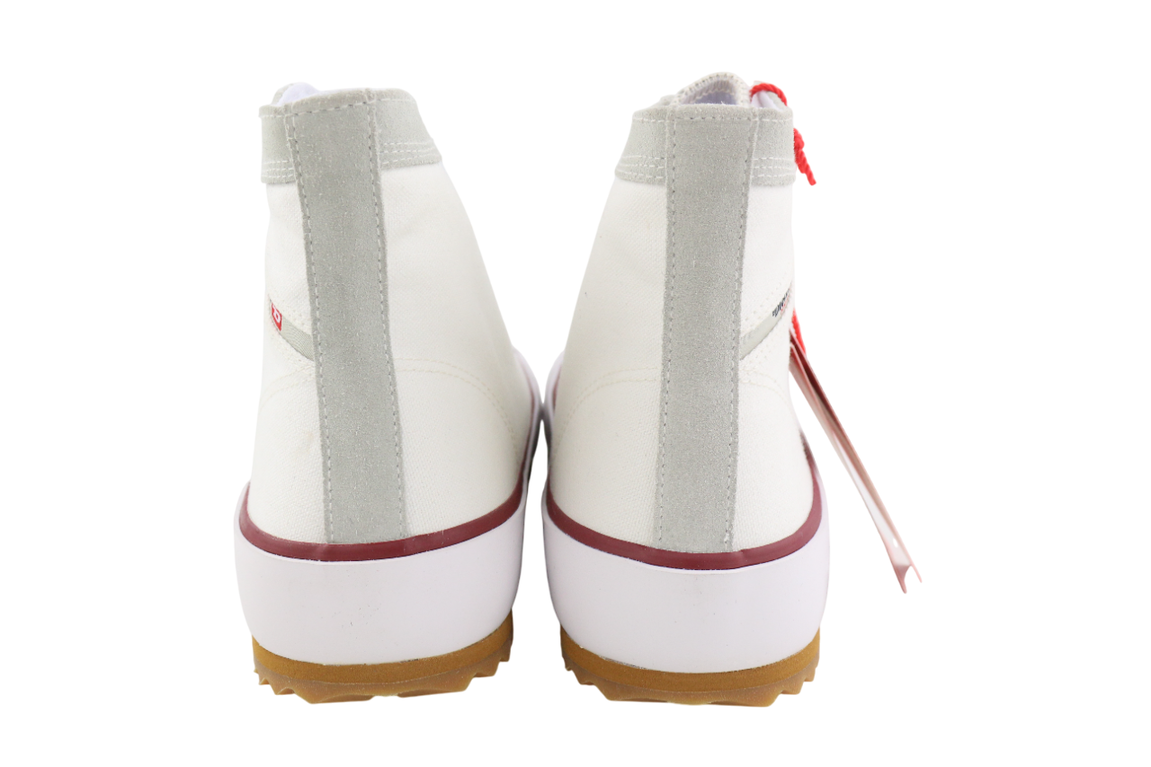 DIESEL S-Principia Mid Men Sneakers EU43 White High Top Lace  Trainers RRP€185