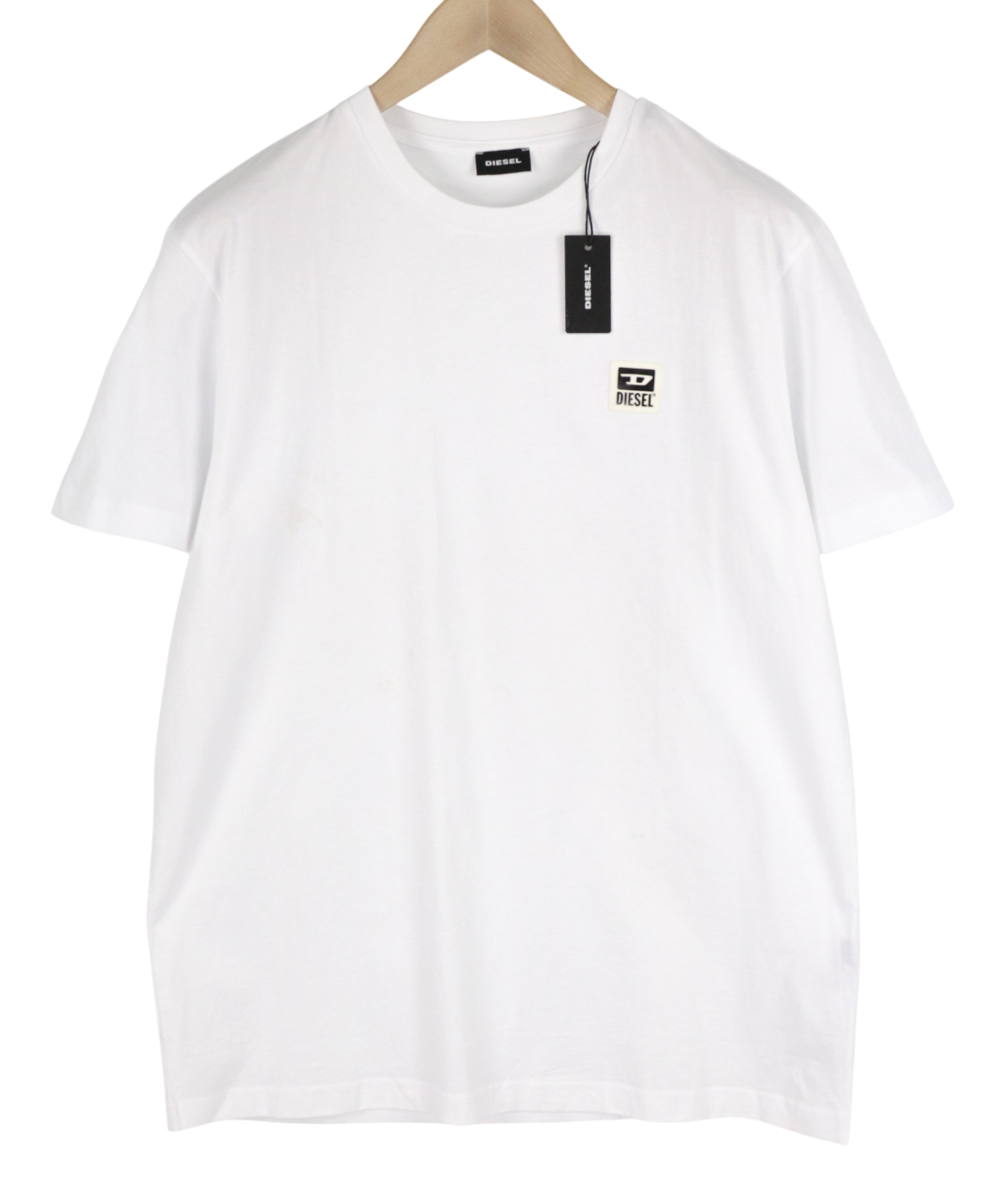 DIESEL T-Diegos-K30 Men T-Shirt 2XL Short Sleeve Crew Collar Tricot Casual