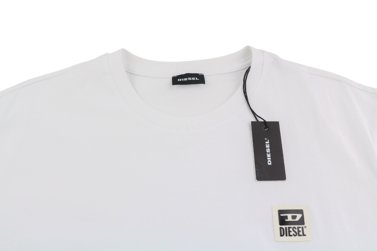 DIESEL T-Diegos-K30 Men T-Shirt 2XL Short Sleeve Crew Collar Tricot Casual