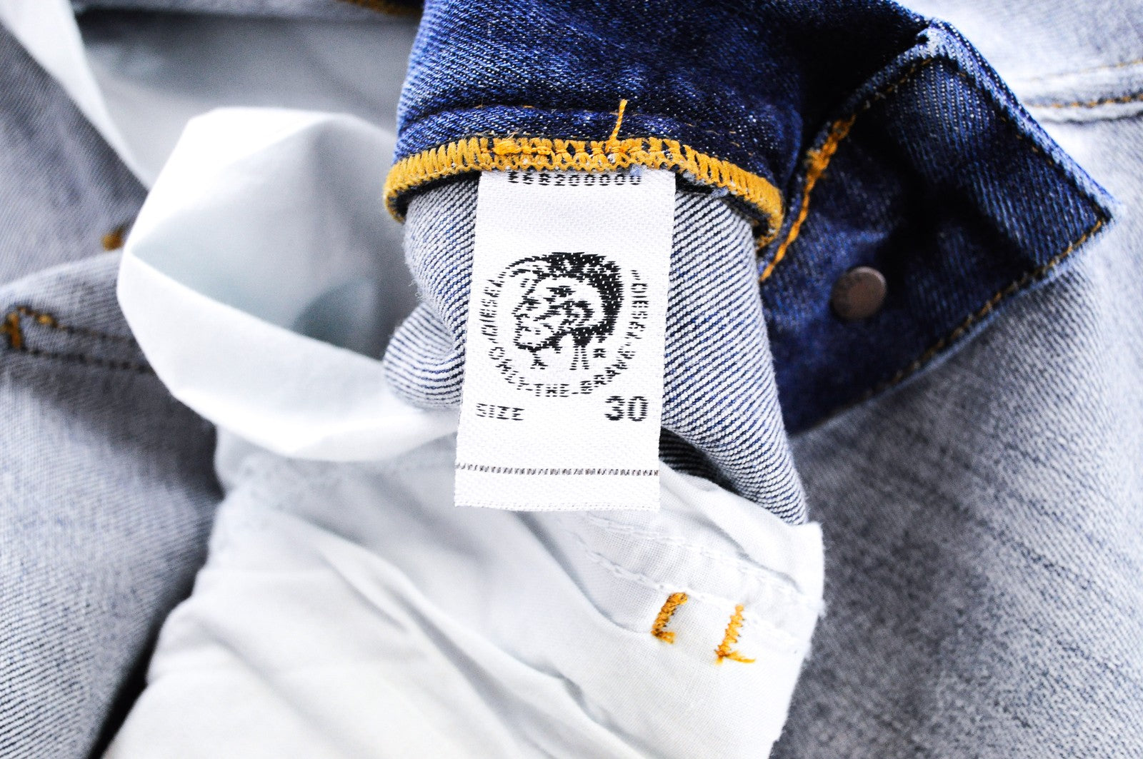 DIESEL D-Istort-SP 085AU mens Jeans W30/L32 Light Blue Skinny Cotton stretchy