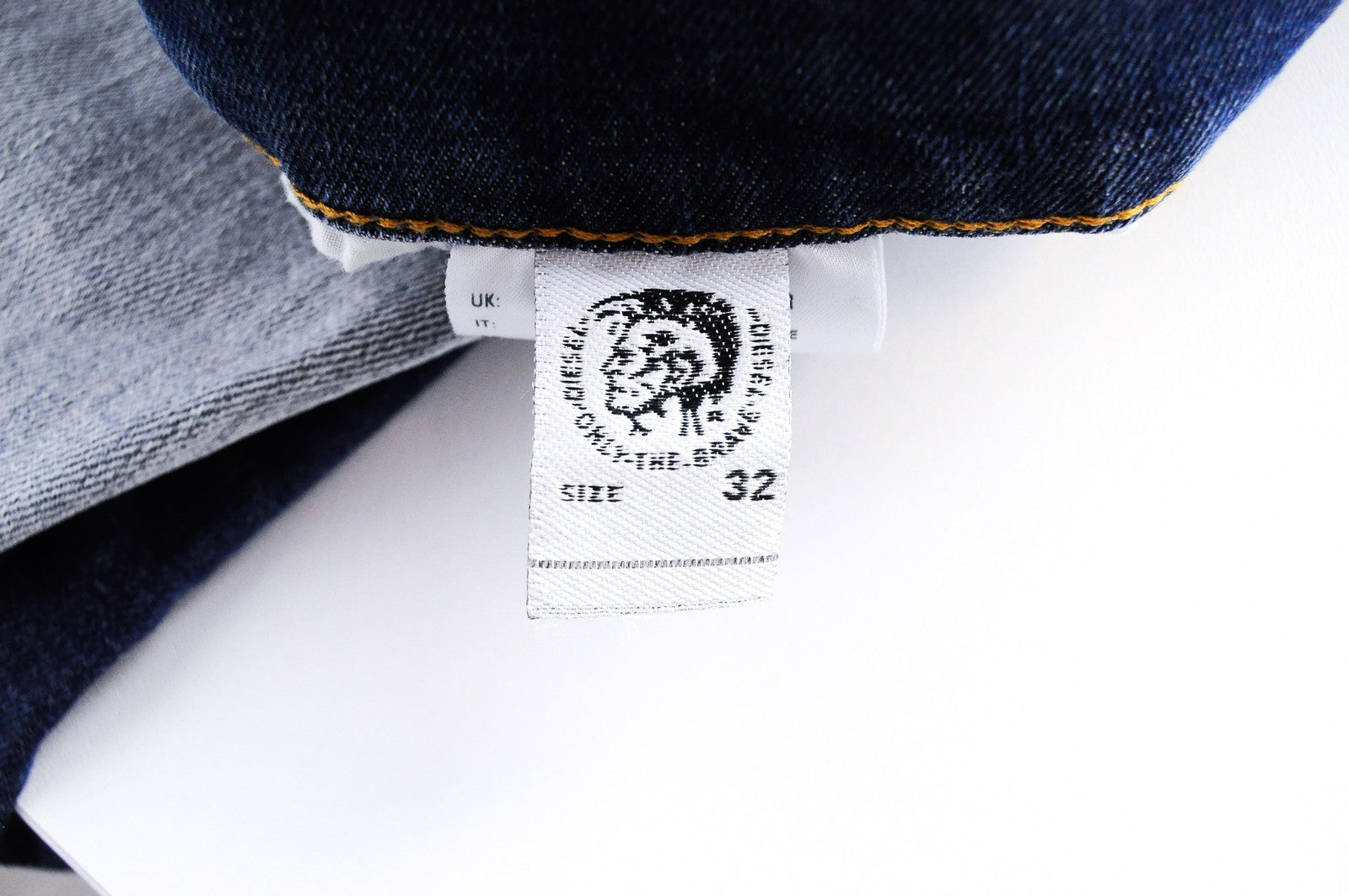 DIESEL D-Istort-SP 085AU mens Jeans W32/L32 Slim Skinny  Washed Blue Cotton