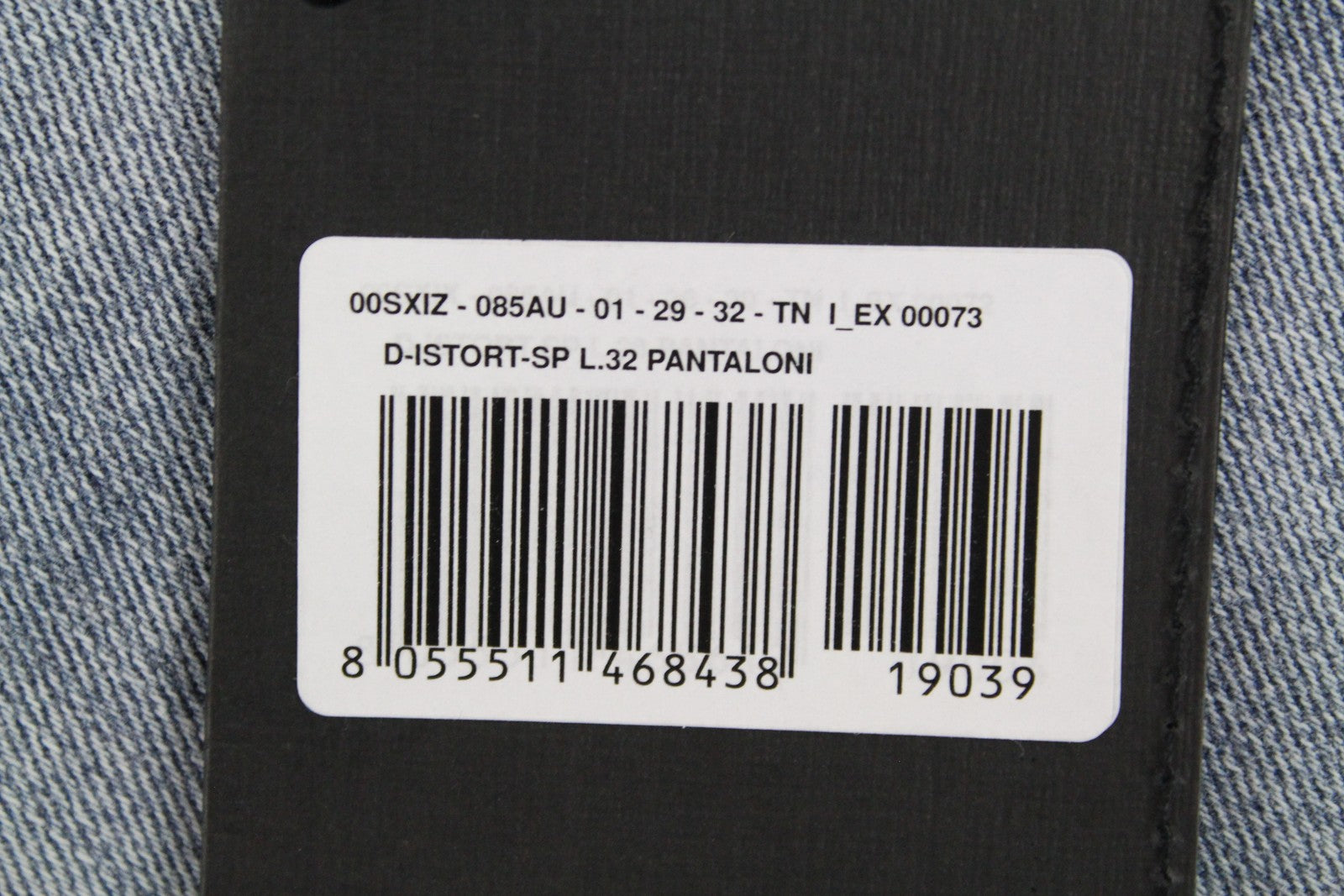 DIESEL D-Istort-SP 085AU mens Jeans W29/L32 Super Skinny Blue stretchy