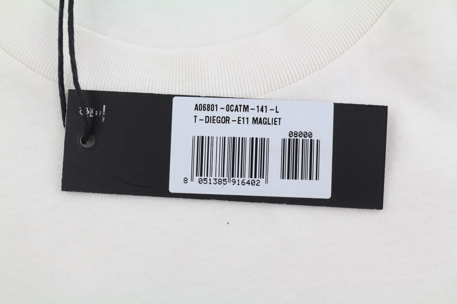 DIESEL T-Diegor-E11 mens T-Shirt L Short sleeved Crew Collar  Tricot RRP€70