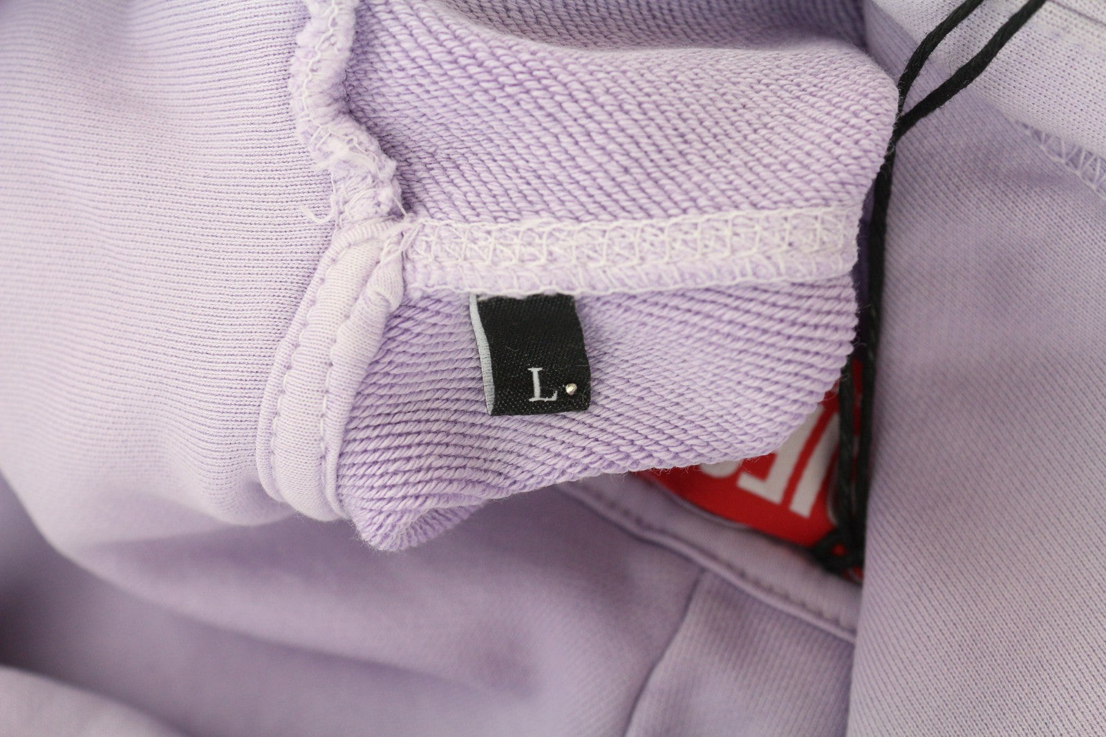 DIESEL S-Ginn-Hood-Ind Men Hoodie L Purple Pullover Kangaroo  RRP€175