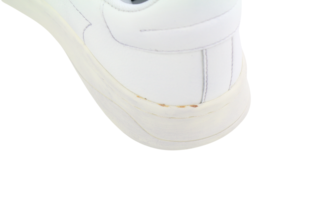 DIESEL S-Athene Low Men Sneakers EU41 White Leather Laced RRP€160 Trainers