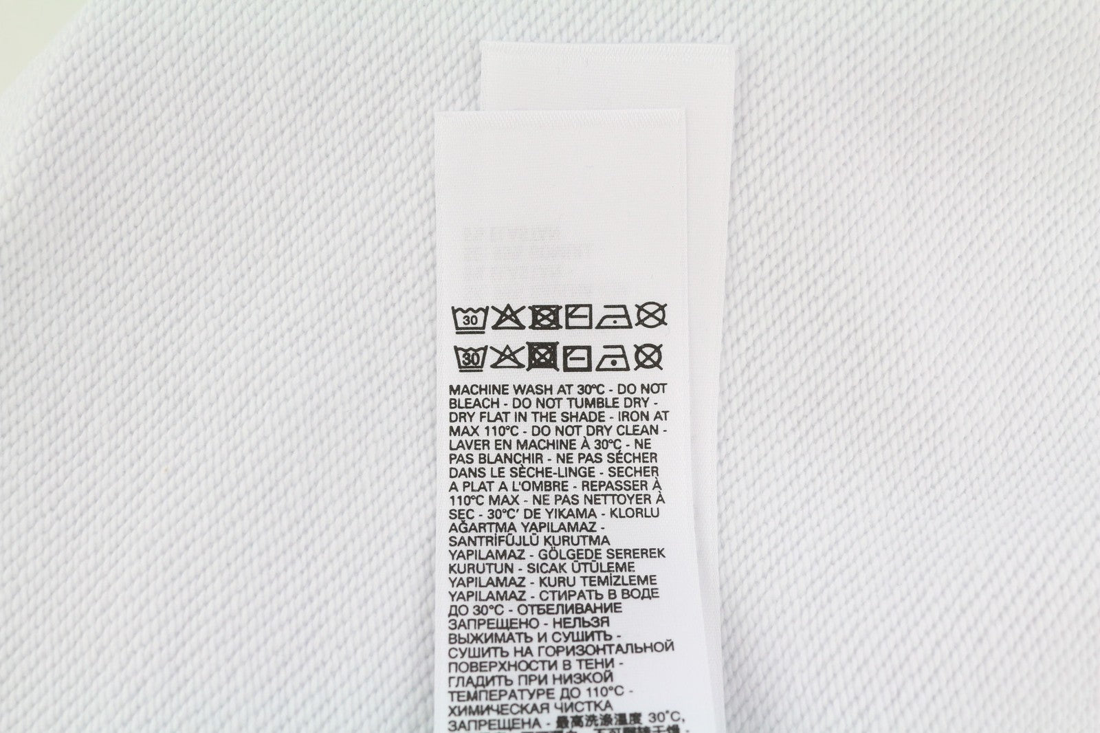 DIESEL S-Girduk Men Sweatshirt L White Pullover Patch Pocket Light RRP€150