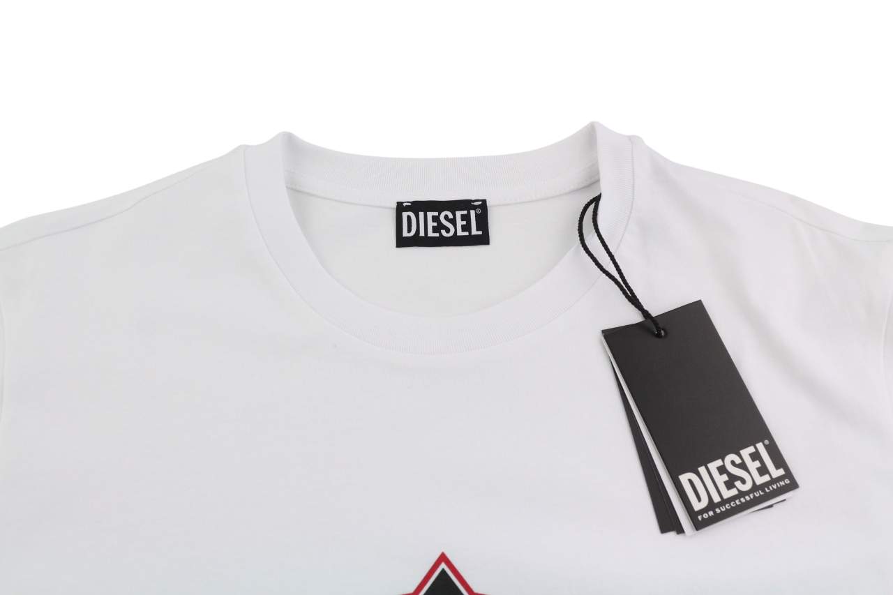 DIESEL T-Just-C13 mens T-Shirt M Short sleeved Crew Collar  Tricot Casual