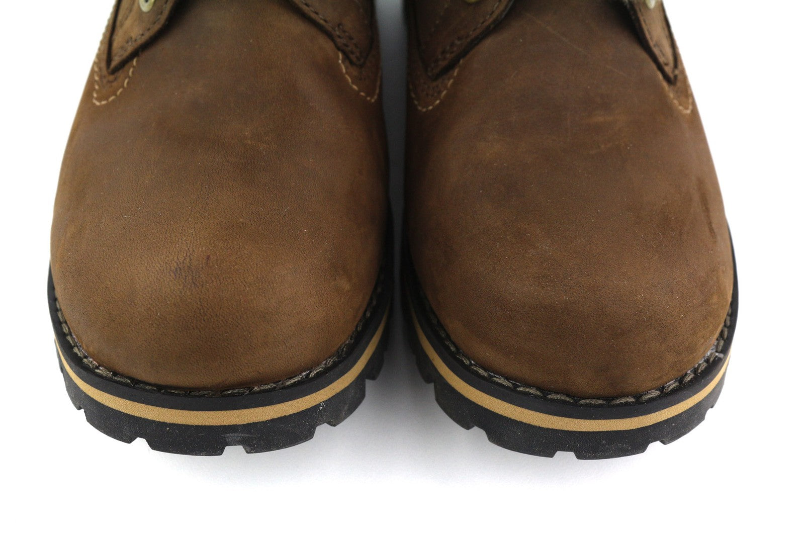 TIMBERLAND 6857B Men Boots EU40/41 Brown Leather Ankle Waterproof Ortholite