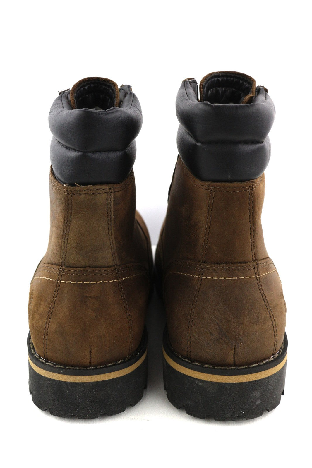 TIMBERLAND 6857B Men Boots EU40/41 Brown Leather Ankle Waterproof Ortholite