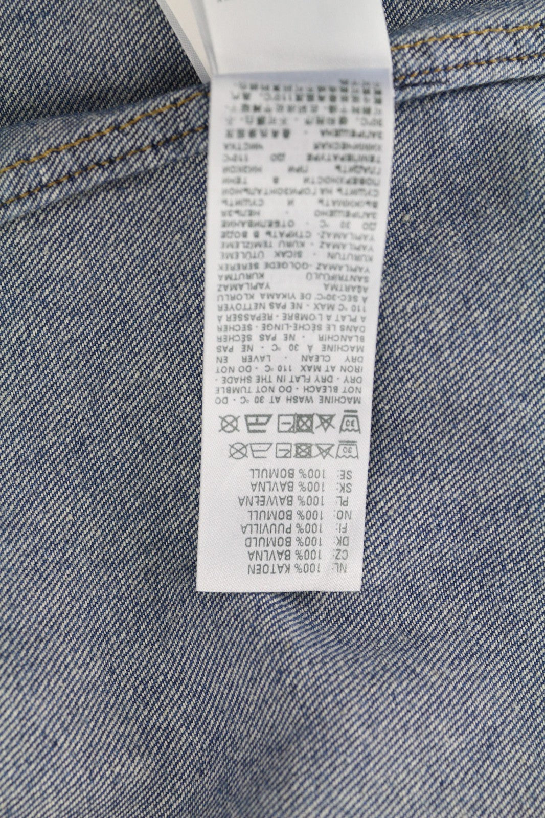 DIESEL D-Milly-SP Men Shirt M Denim Patch Pockets Snap Buttons Neck Blue RRP€199