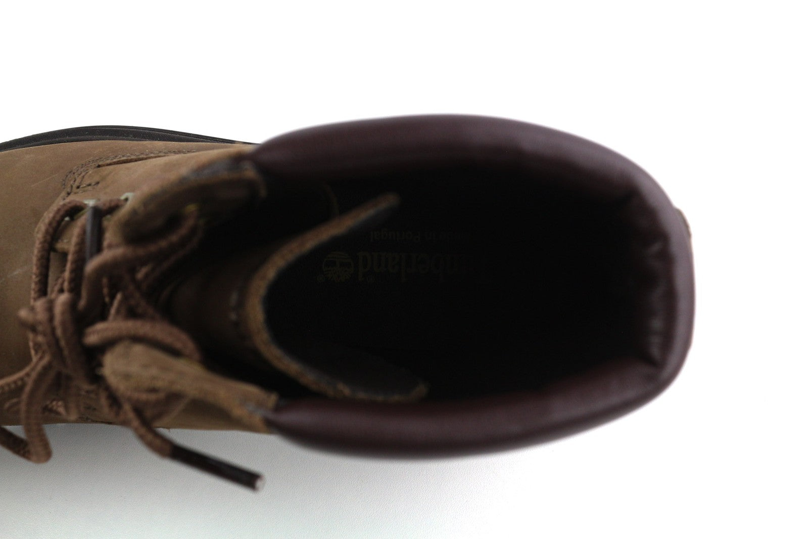 TIMBERLAND Women Boots EU41/41.5 Brown Leather Ankle Top Lace Up Waterproof