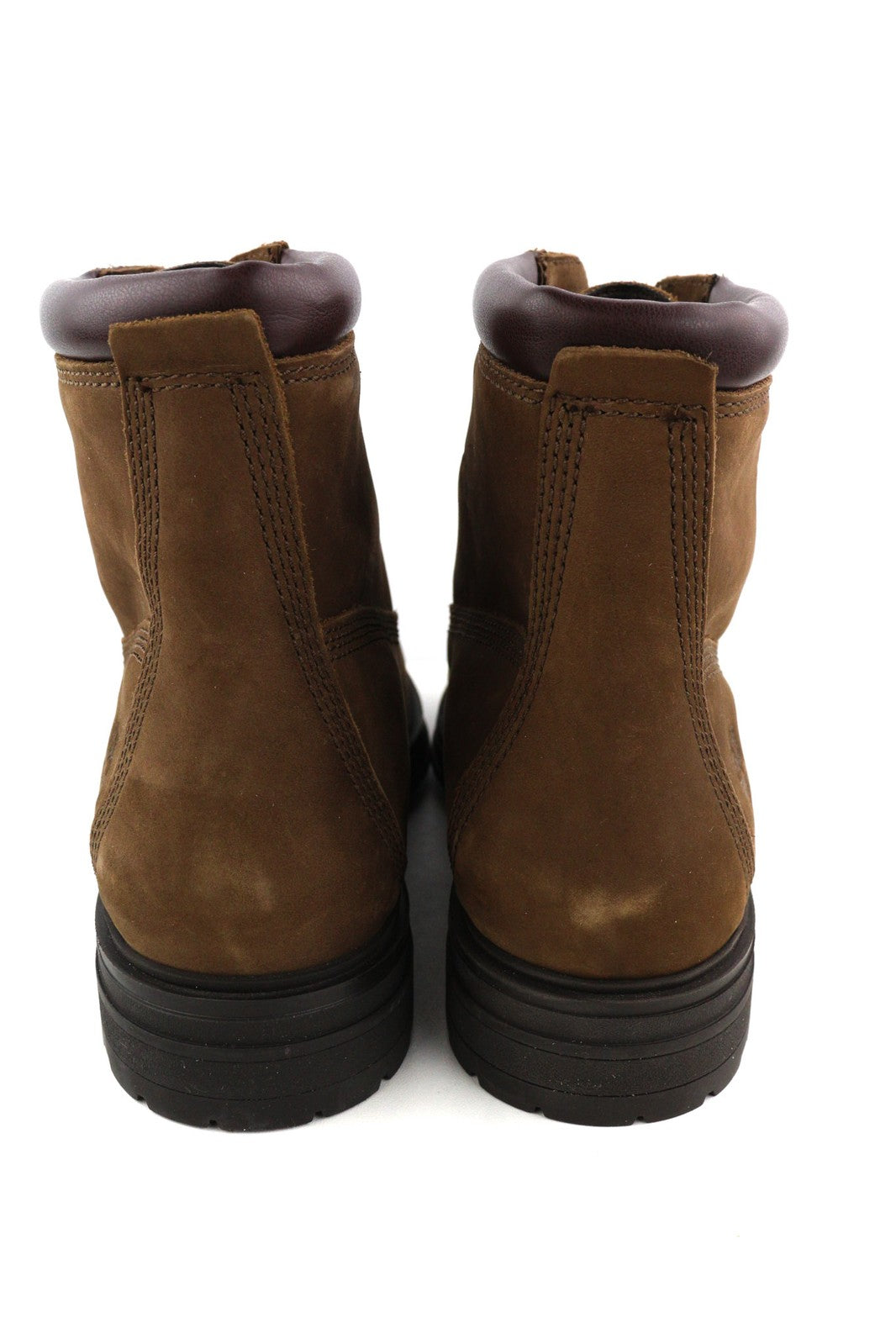 TIMBERLAND Women Boots EU41/41.5 Brown Leather Ankle Top Lace Up Waterproof