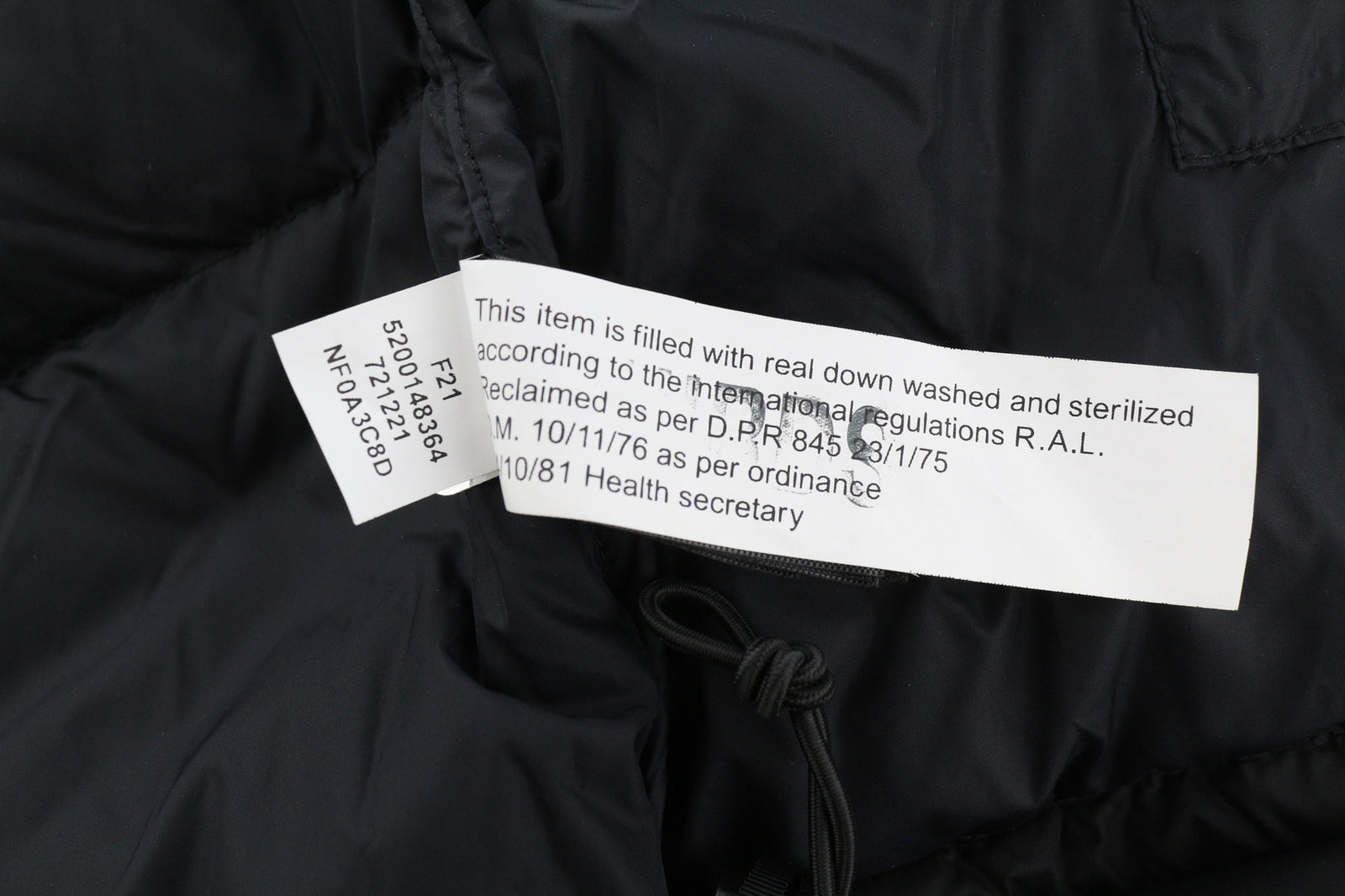 THE NORTH FACE 1996 Retro Nuptse Men Jacket XL Logo 700 Down Hidden Hood Puffer