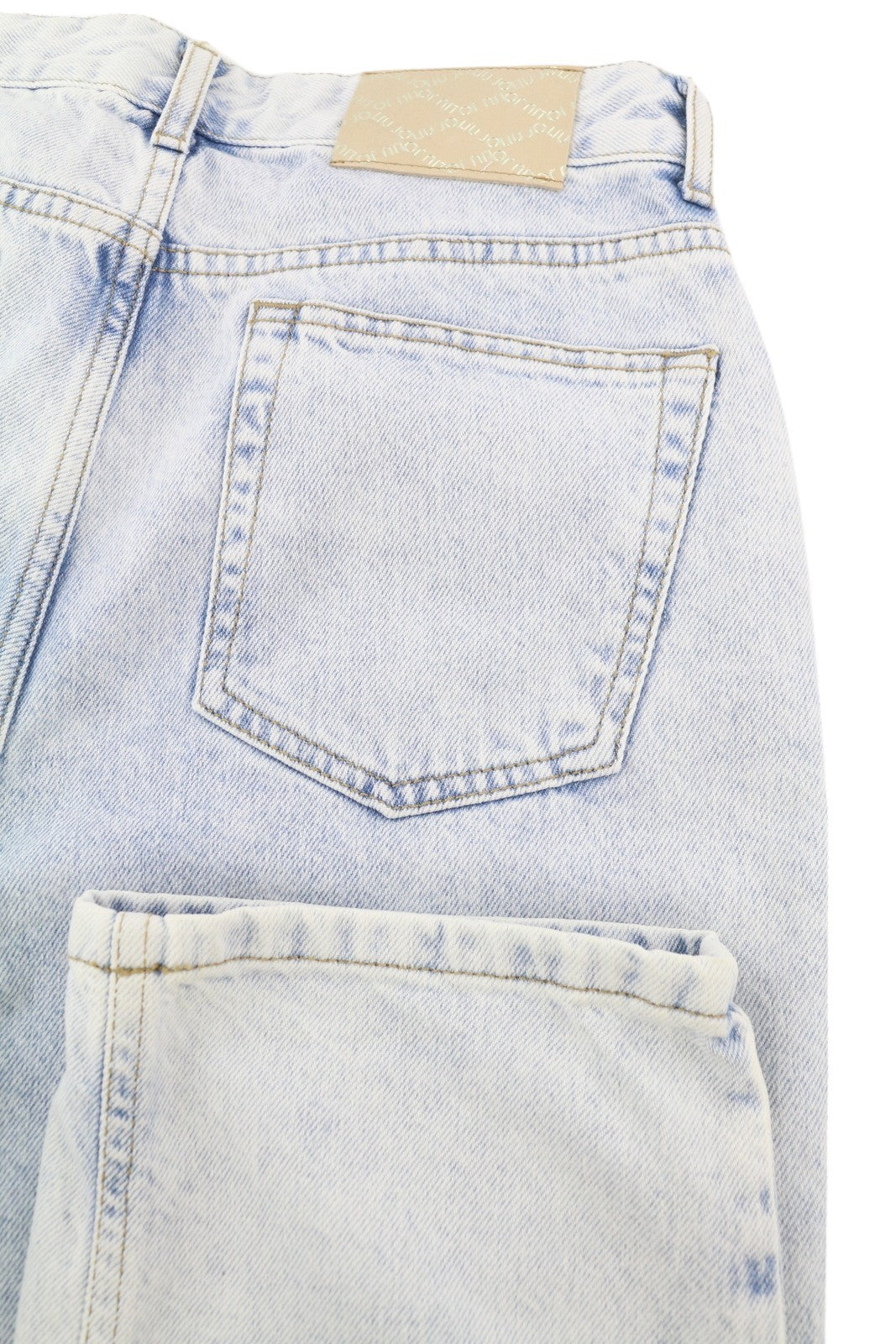 LIU JO Women Jeans W29 Slim Fit High Waist Zip Fly Washed Blue Denim Pockets