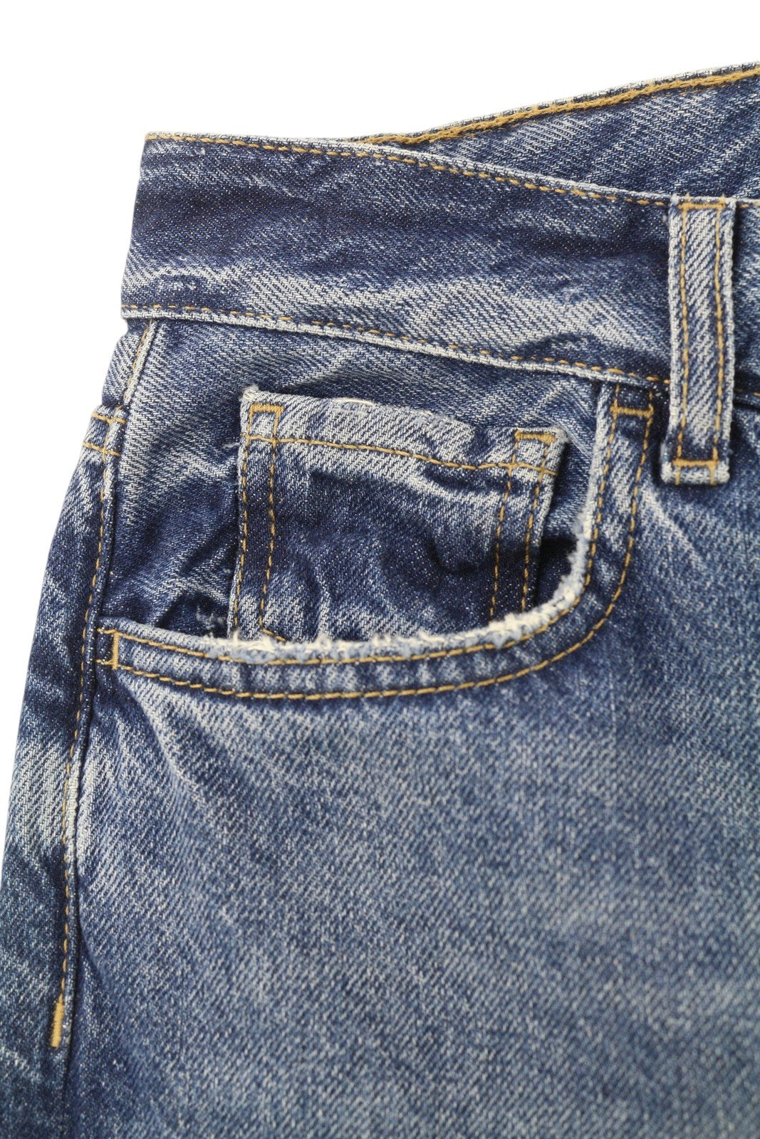 LIU JO Women Jeans W28 Slim Fit Unfinished Hems Zip Fly Washed Denim Blue Logo