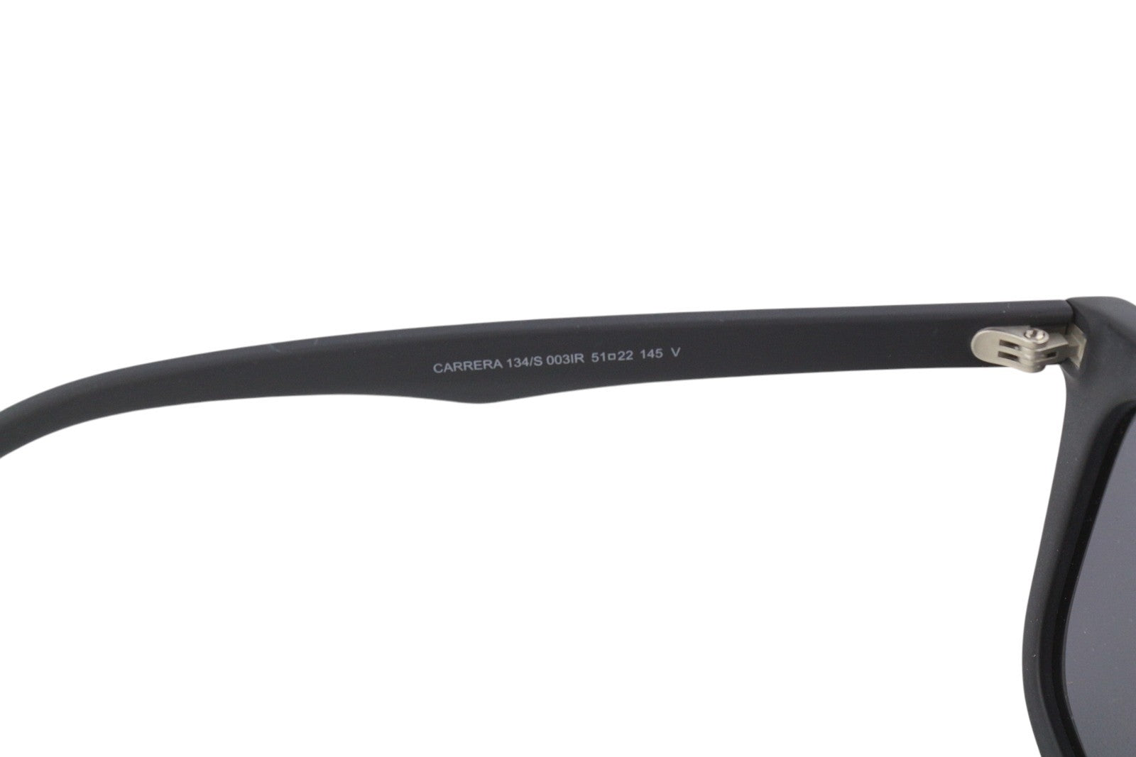 CARRERA 134/S Men Sunglasses OS Black Square Tinted Lenses UV Protection 003IR