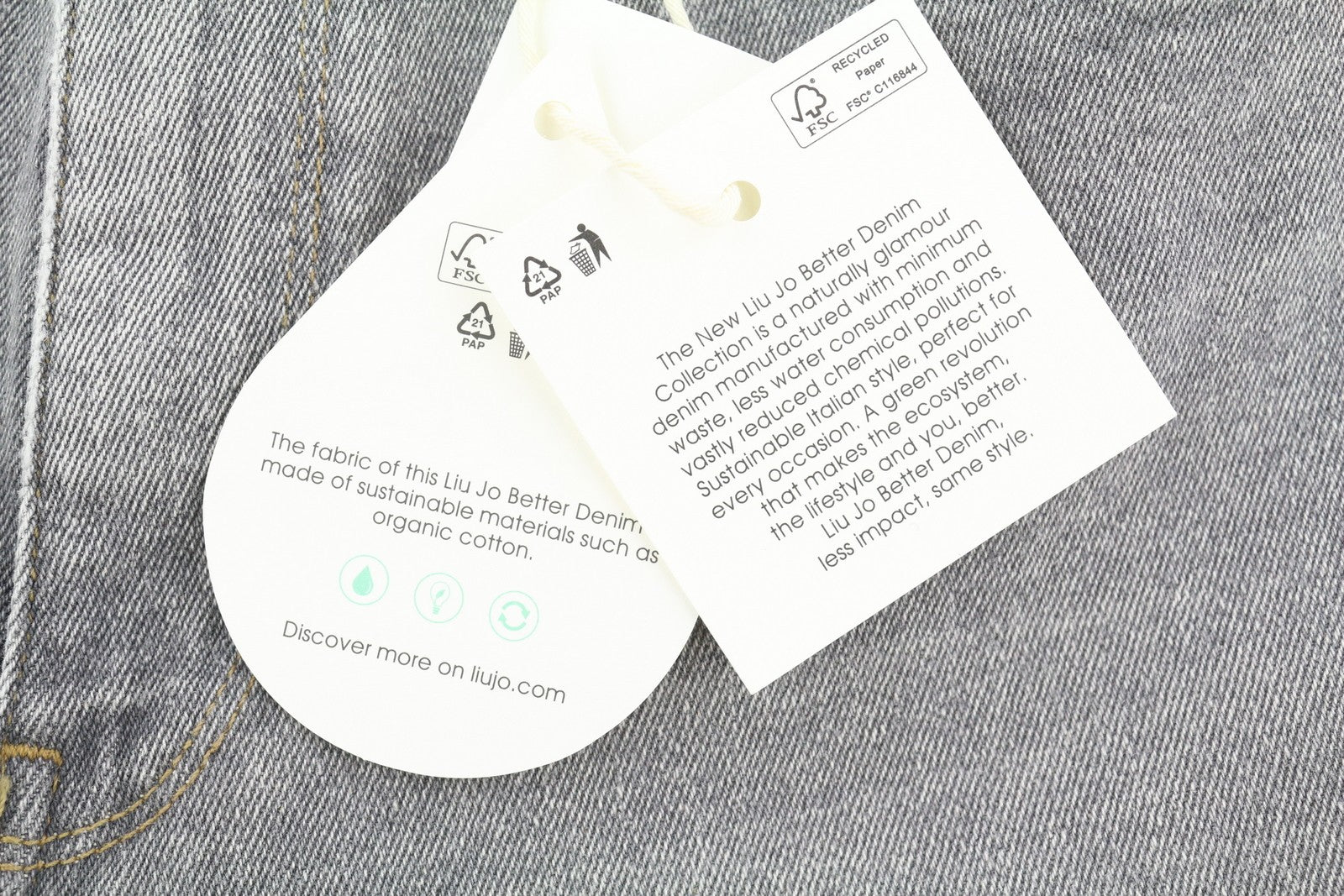 LIU JO Overdyed Women Jeans W28 High Waist Skinny Fit Washed Denim Grey Zip