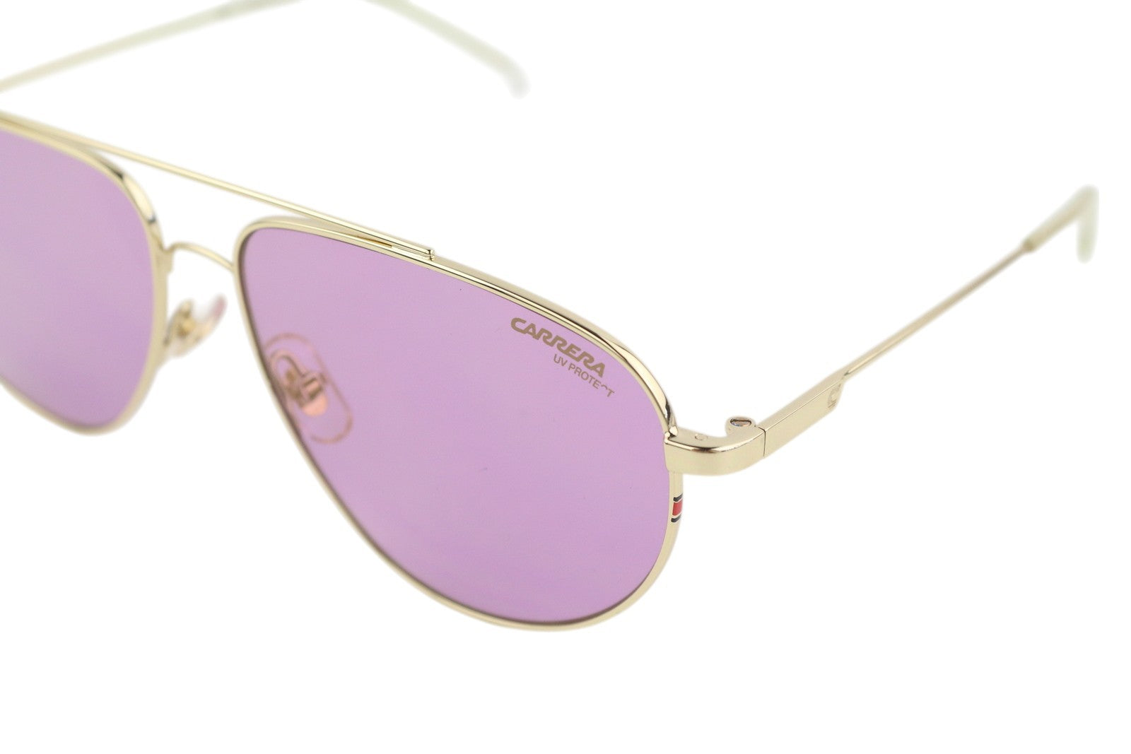 CARRERA S9E13 Women Sunglasses OS Golden Tone Frame Pilot UV Protection 2015T/S