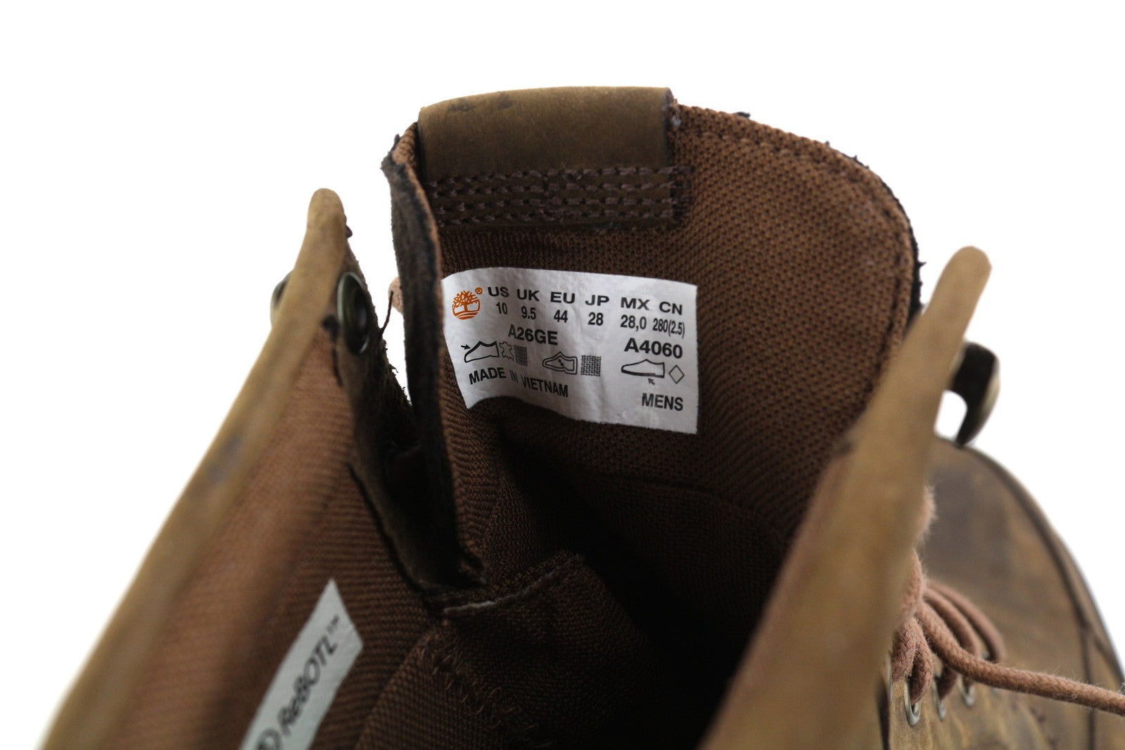 TIMBERLAND A26GE Men Boots EU43/44 Leather Waterproof Timber Dry ReBOTL