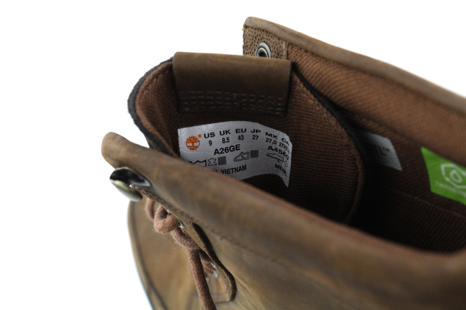 TIMBERLAND A26GE Men Boots EU43/44 Leather Waterproof Timber Dry ReBOTL