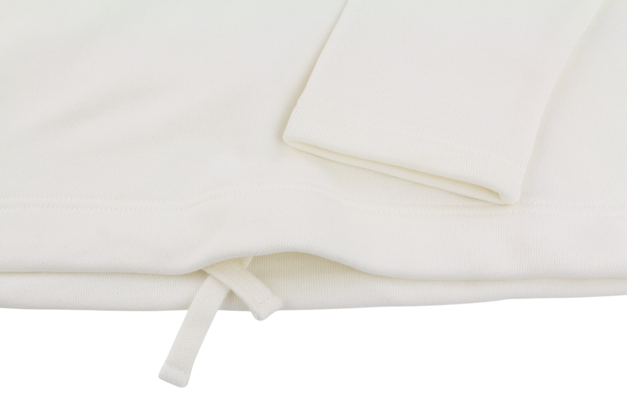 DIESEL S-Saint-Division Men Sweatshirt M White Pullover Half Zip Neck RRP€299