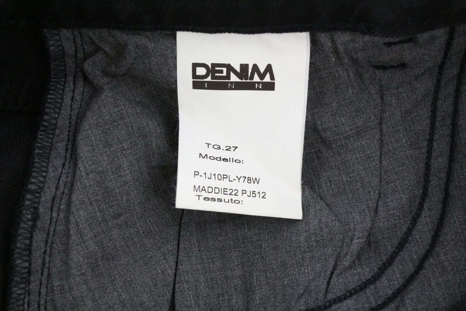 PINKO Maddie Women Jeans W27 Ripped Distress Washed Black Denim Zip Fly Logo