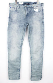 SCOTCH & SODA Skim Men's Skinny Jeans W34/L32 Light Blue Stretch Stone Washed