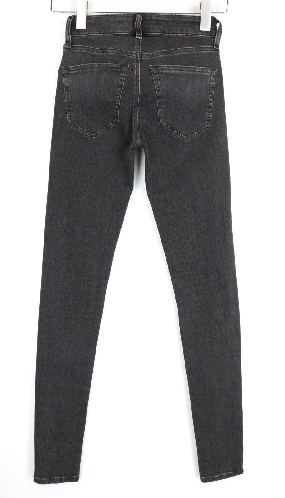 DIESEL Slandy 069BW W24/L32 Grey Skinny Jeans Slim Fit Stretch Women's