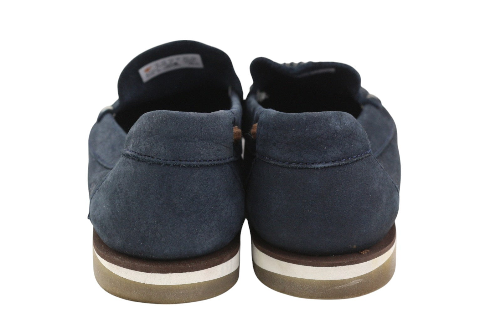 TIMBERLAND A2A8F Men Shoes EU43 Dark Blue Leather Boat Flat True Cloud Comfort