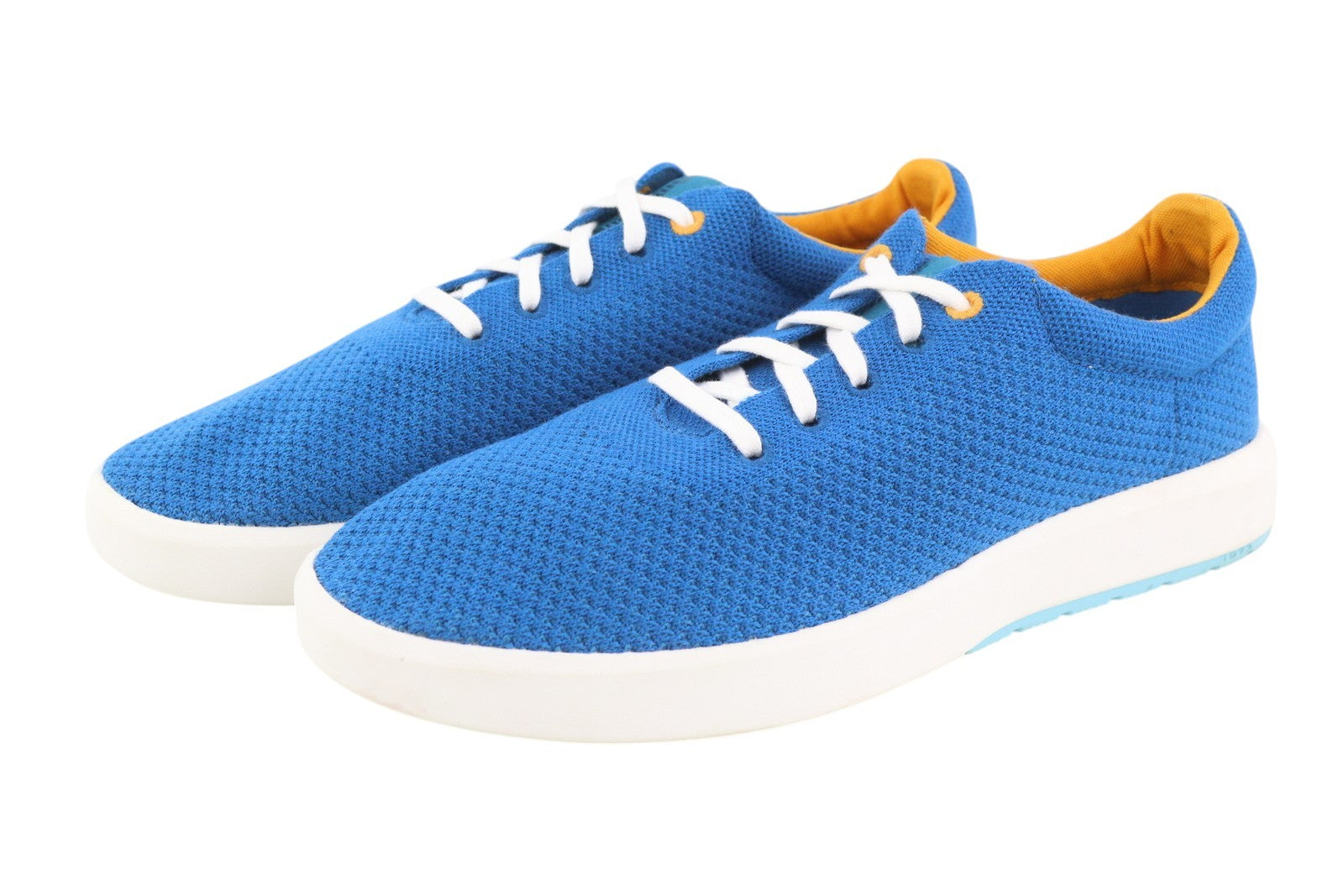 TIMBERLAND A2DGT Men Sneakers EU41.5 Blue Low Top Lace Up Almond Toe Trainers