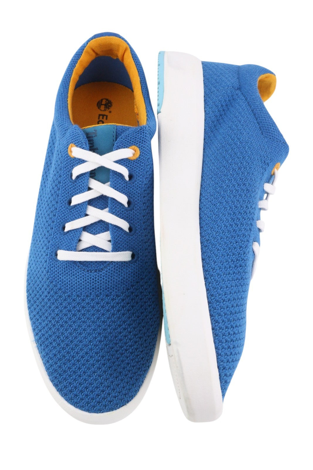 TIMBERLAND A2DGT Men Sneakers EU41.5 Blue Low Top Lace Up Almond Toe Trainers