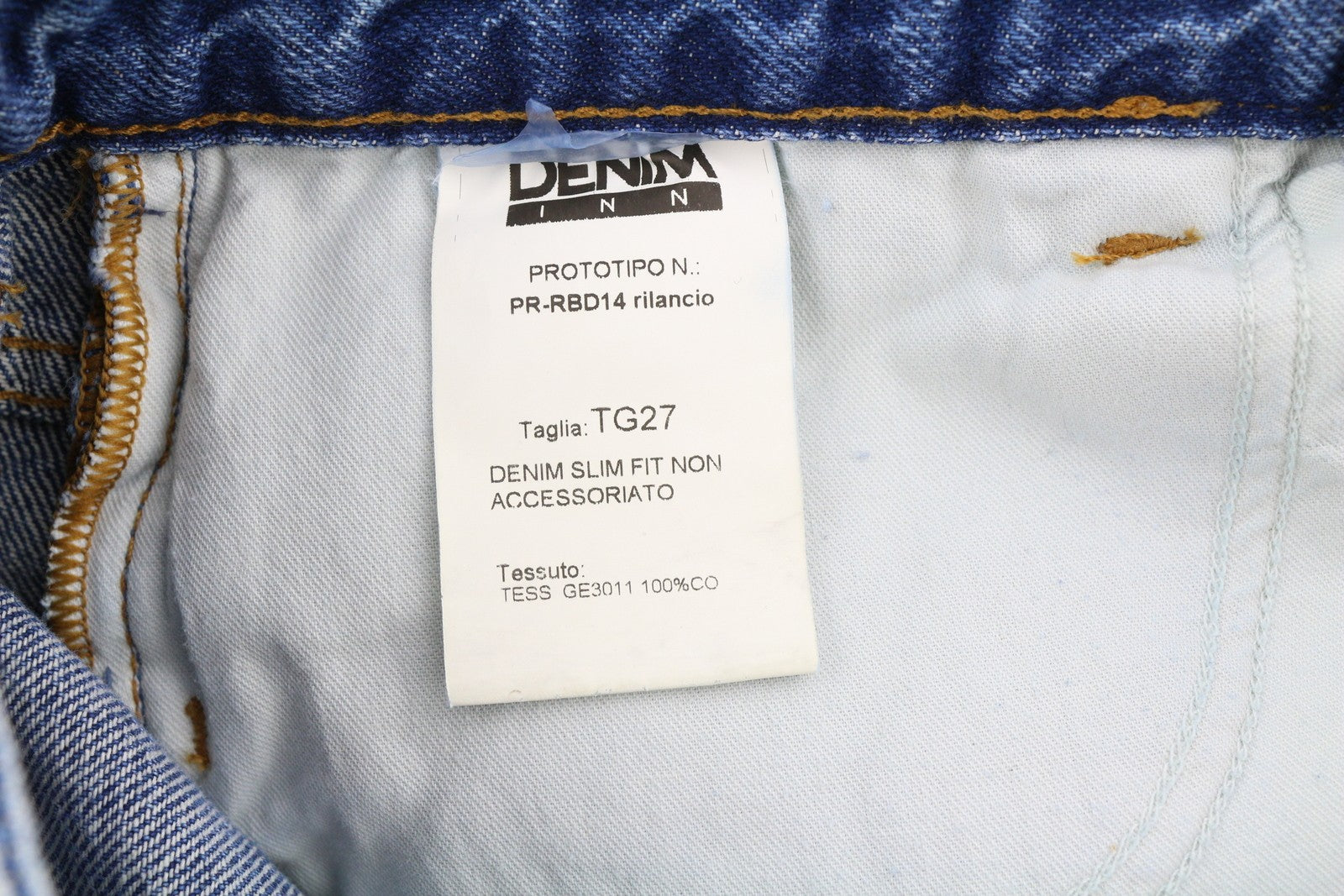 LIU JO Rilancio Women Jeans W27 Slim Fit Ripped Distress Washed Denim Blue Logo