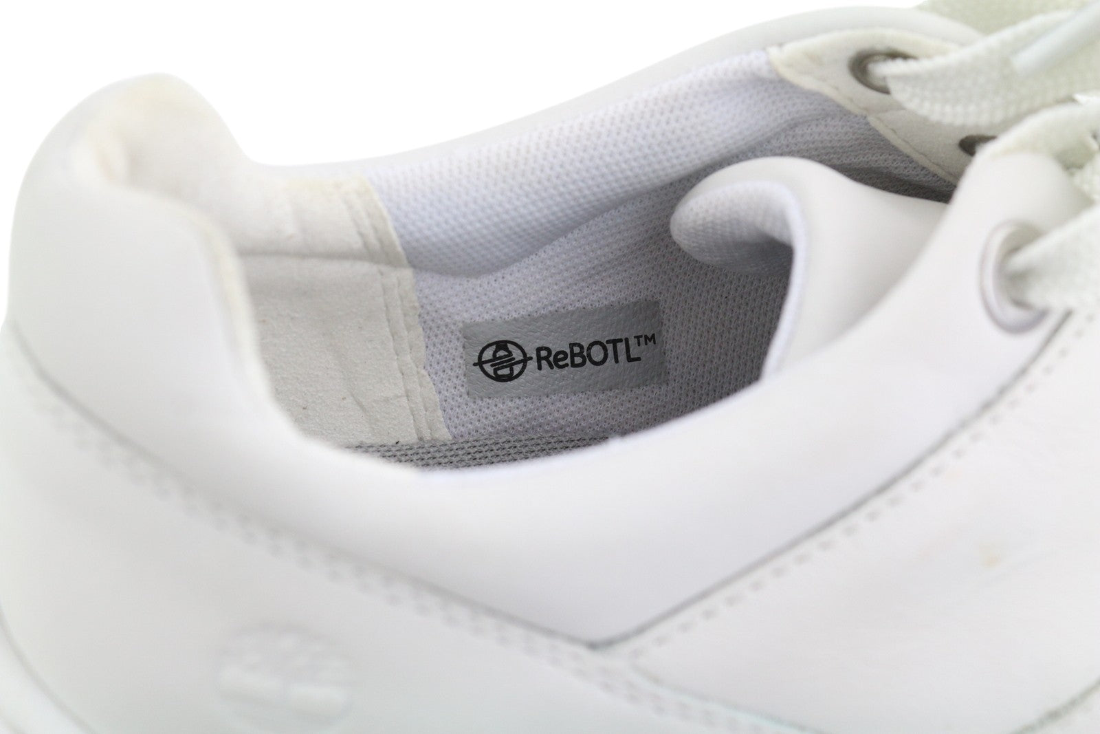 TIMBERLAND A2124 Men Sneakers EU39/39.5 White Leather Low Top Trainers ReBOTL