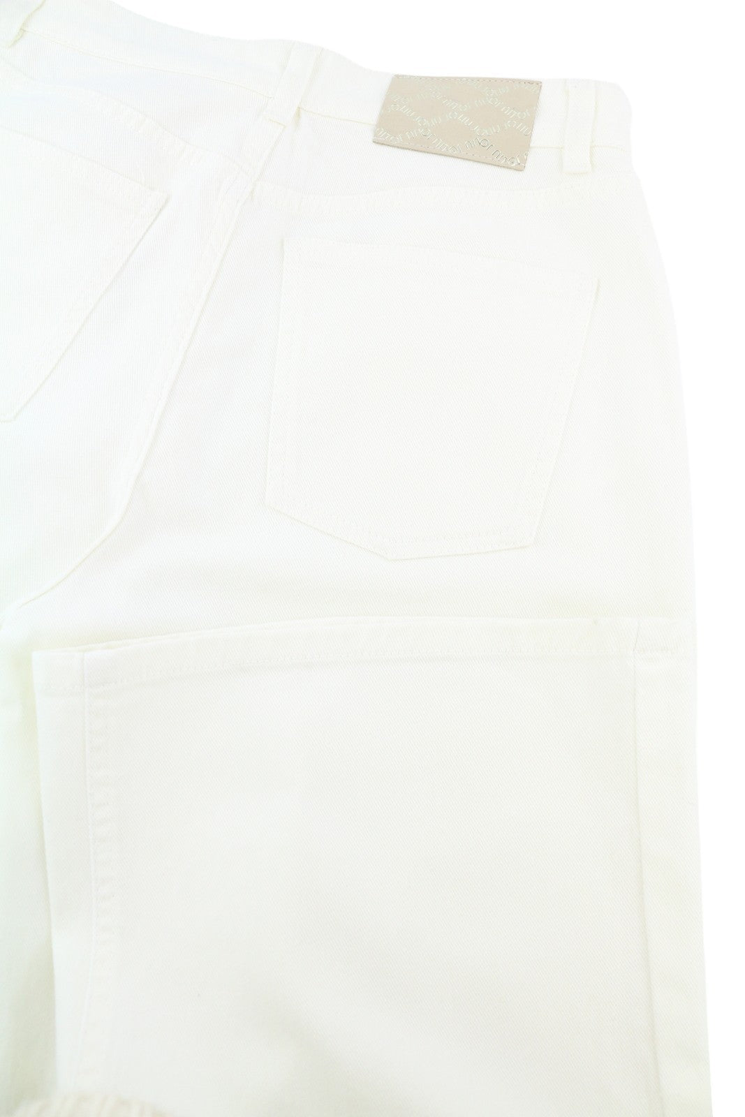 LIU JO Cargo Women Jeans W27 Flared Leg Zip Fly Ankle Length Zip Fly High Waist