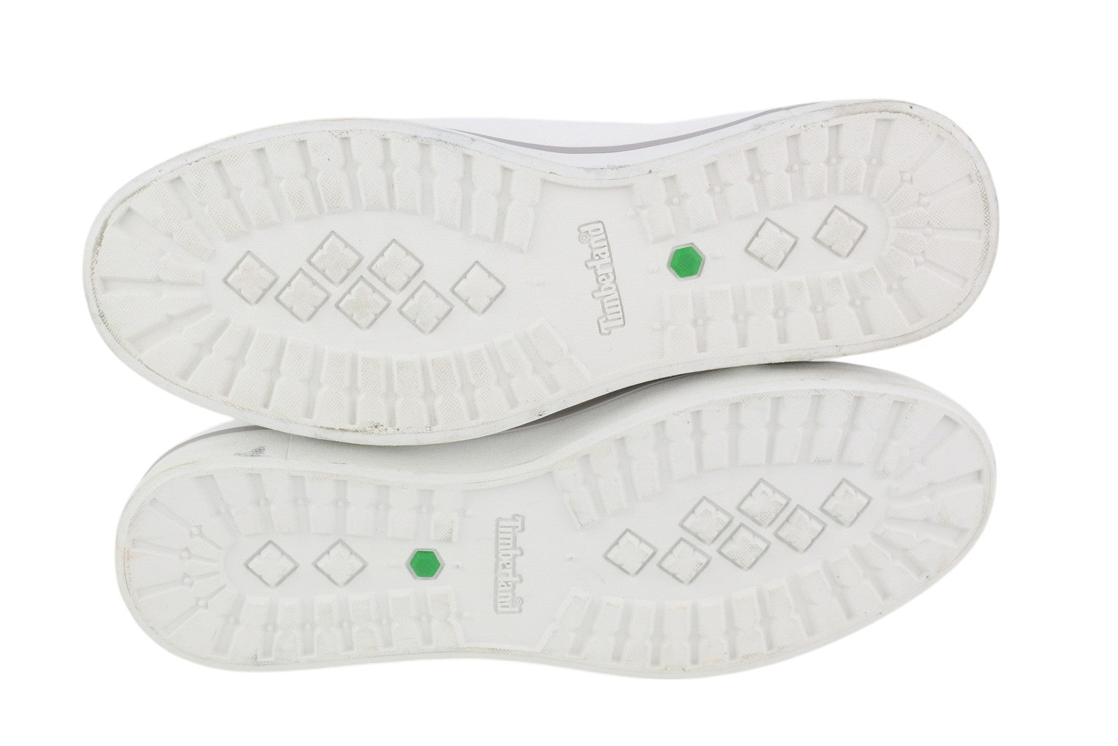 TIMBERLAND A2688 Men Sneakers EU41/41.5 White Low Top Laced Almond Toe Trainers