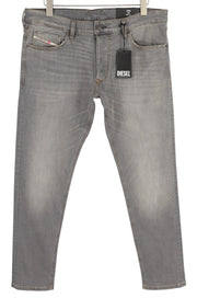 DIESEL Tepphar RB061 Men Jeans W36/L32 Slim  Button Fly Faded Grey RRP€175