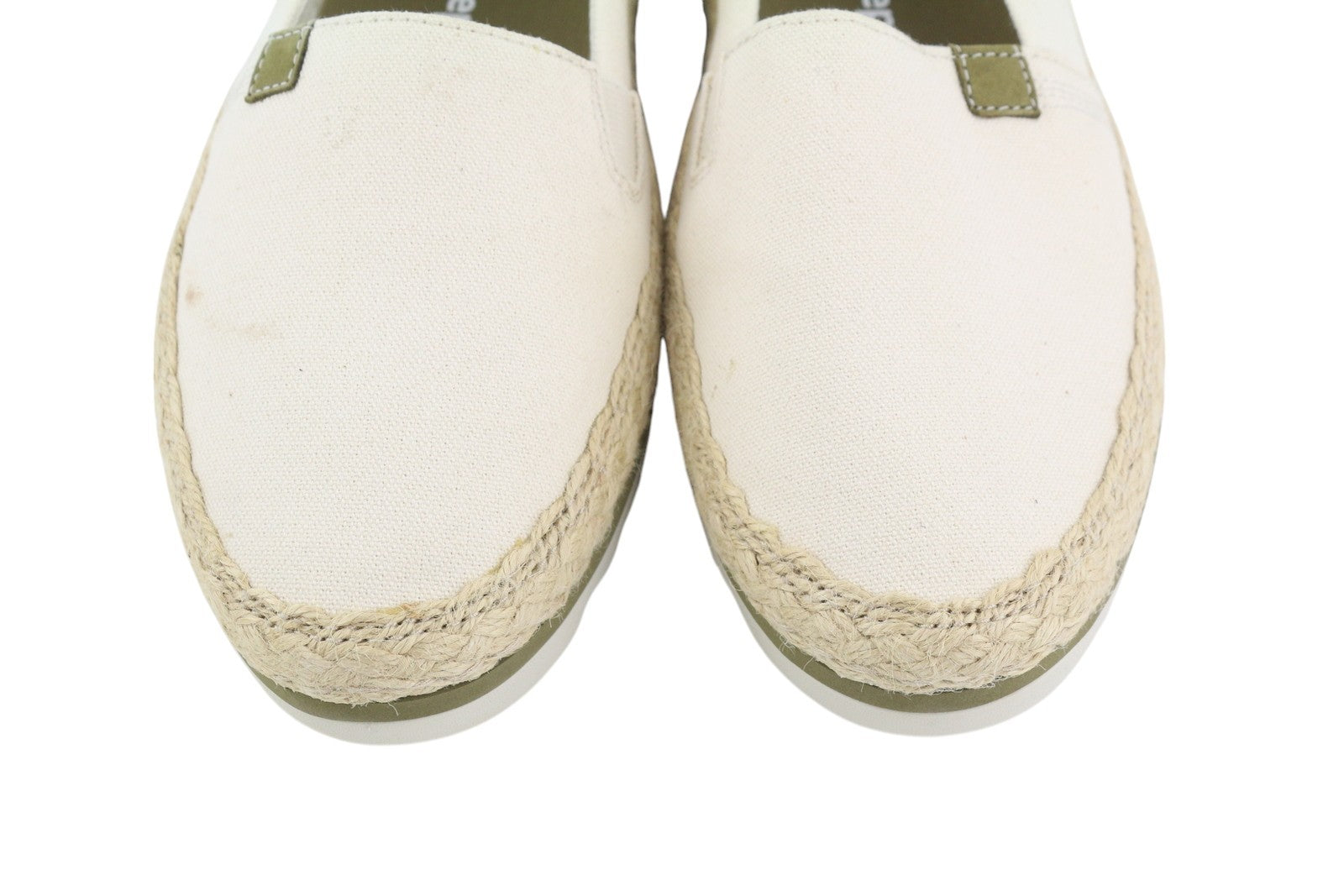 TIMBERLAND A24QW Women Shoes EU38 Beige Espadrilles Slip On Light Low Almond Toe