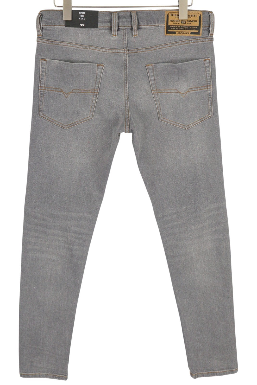 DIESEL Tepphar RB061 Men Jeans W32/L32 Slim  Button Fly Washed Grey RRP€175