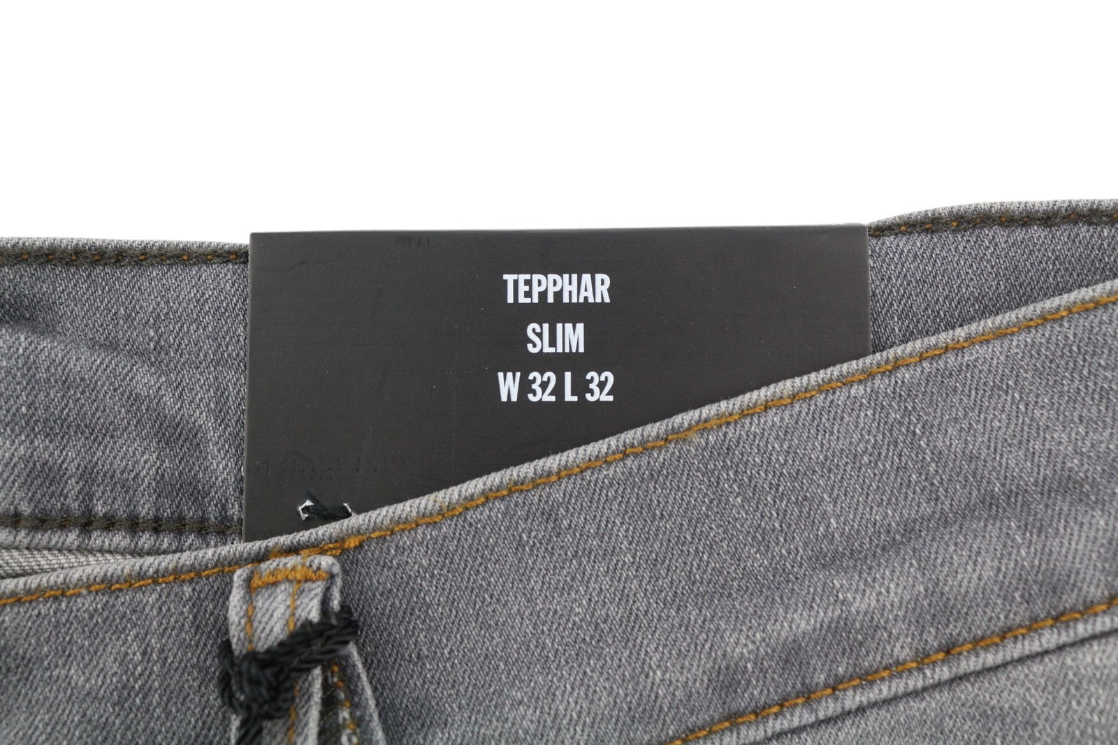 DIESEL Tepphar RB061 Men Jeans W32/L32 Slim  Button Fly Washed Grey RRP€175