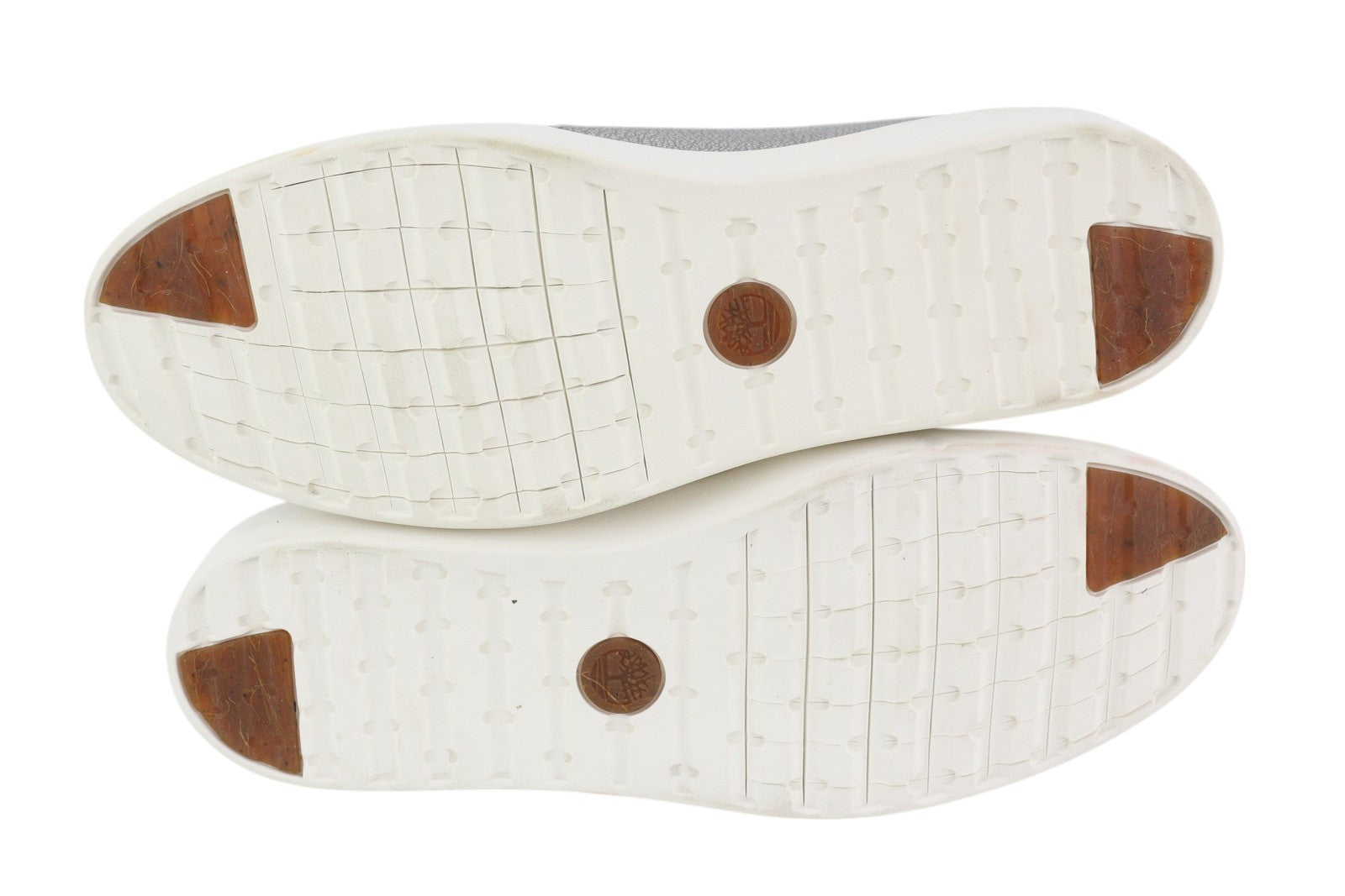 TIMBERLAND A2672 Women Shoes EU40 Leather Shiny Silver Tone Almond Toe Slip On