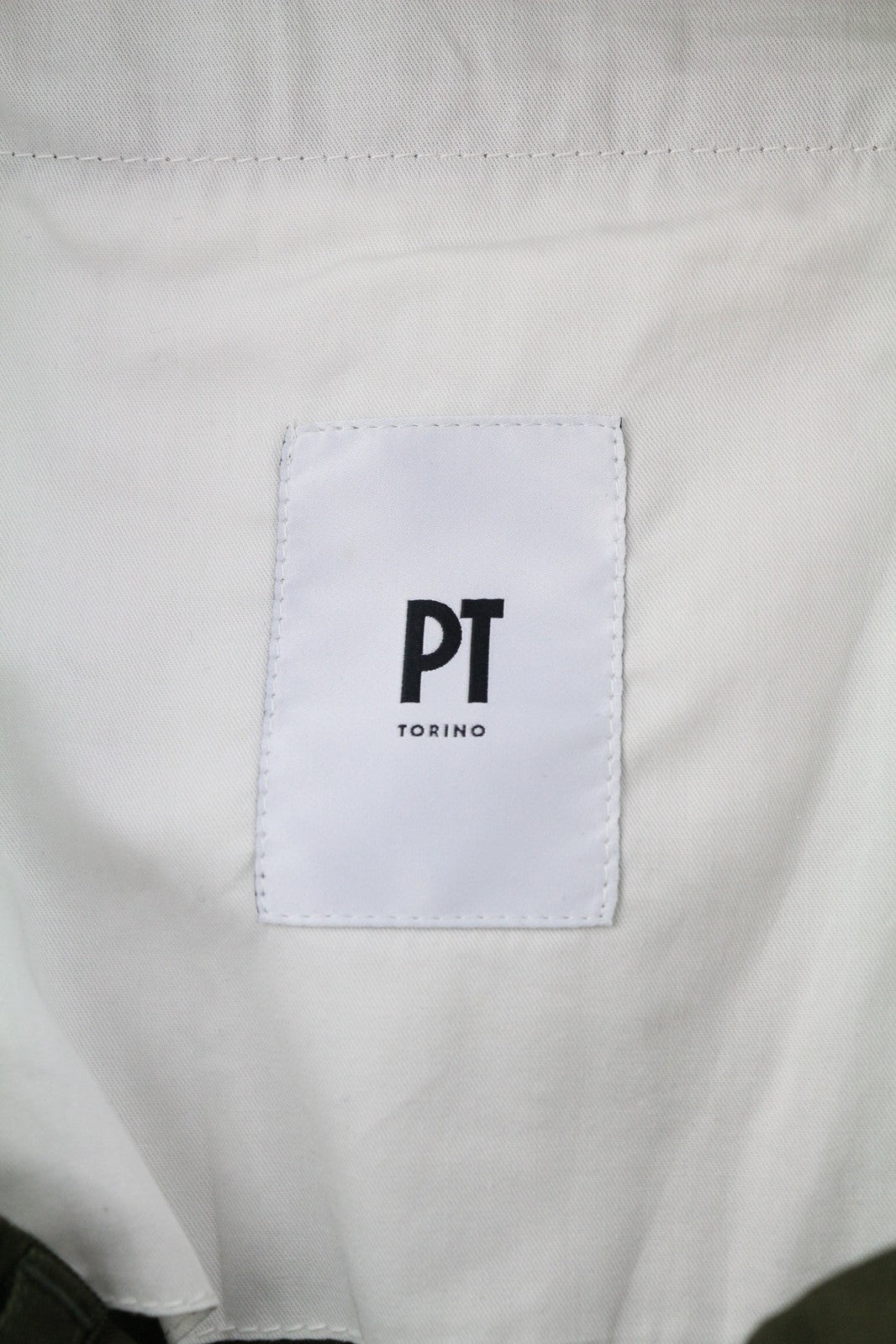 PT TORINO Omega Men Trousers 52 W37 Black Elastic Drawstring Waist Slim Zipper