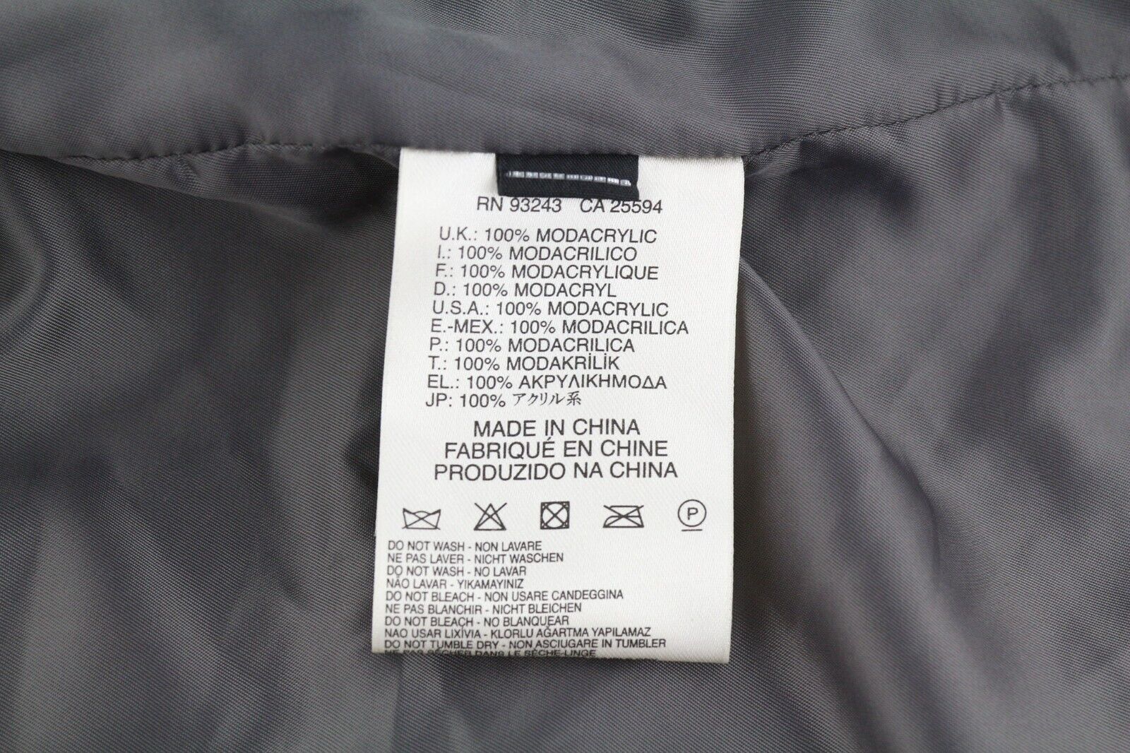 DIESEL L-Angus-A Women Waistcoat S Faux Fur Fluffy Striped Pockets Black & White