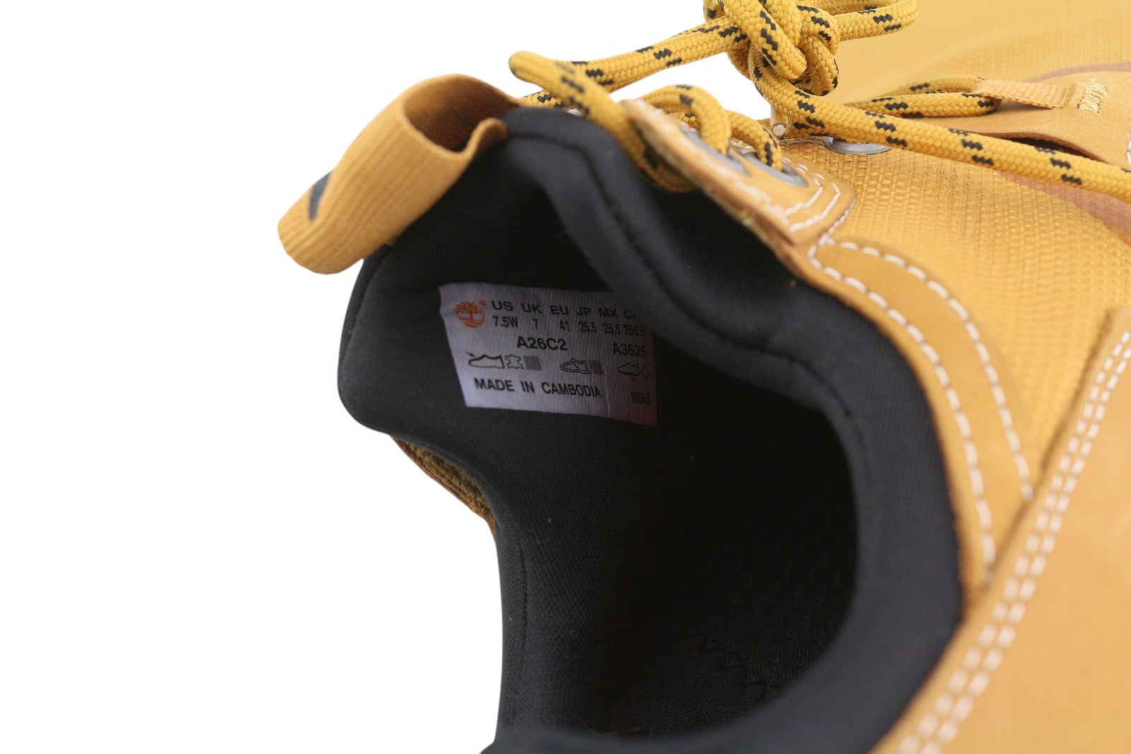 TIMBERLAND A26C2 Men Sneakers EU40/41 Brown Leather Defender Repellent Systems