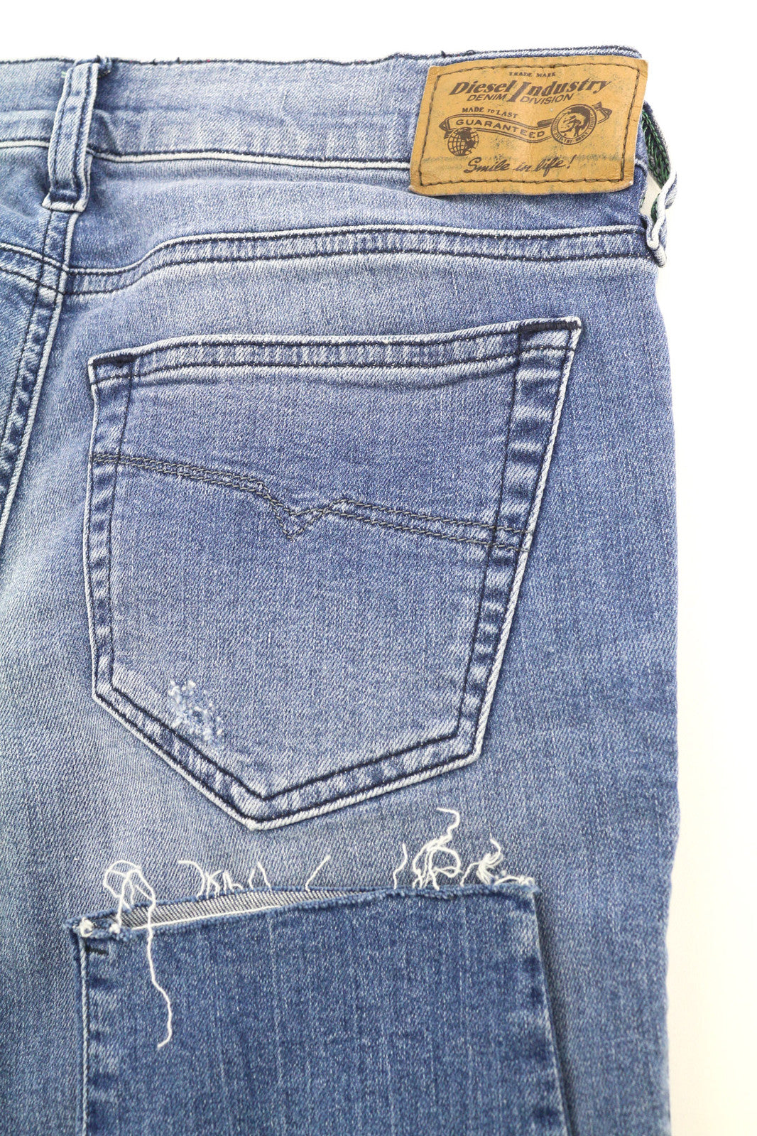 DIESEL Grupee Ankle-C 0681L Women Jeans W26/L30 Super Slin Skinny Low Waist