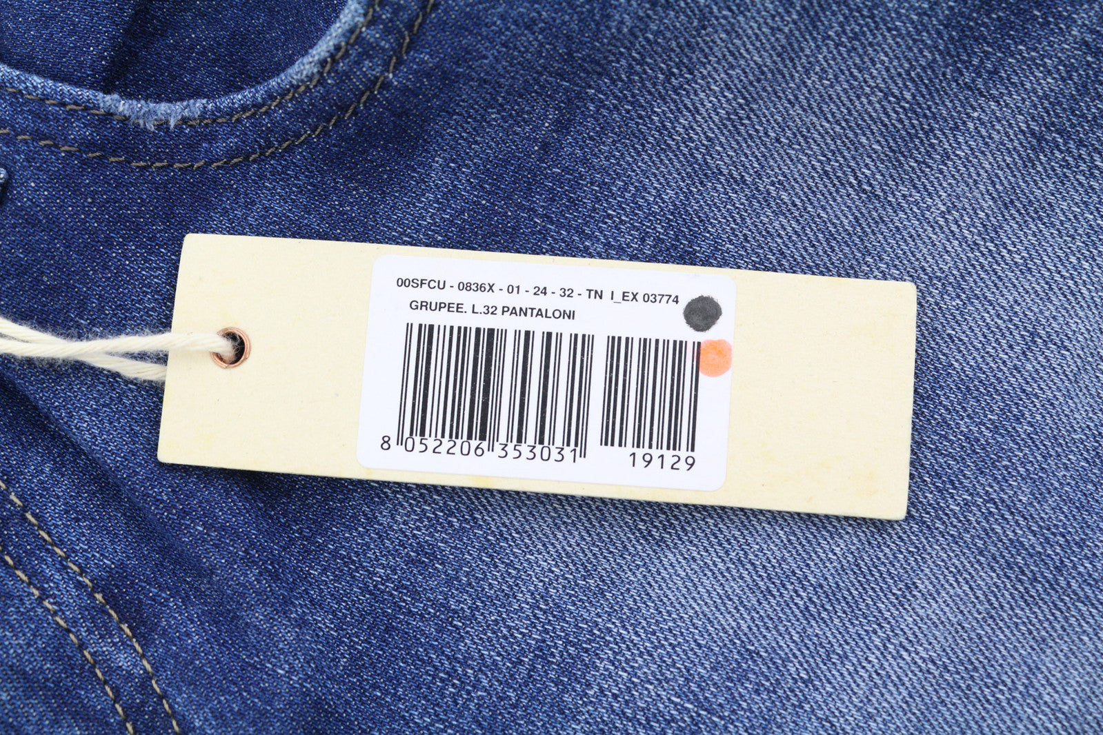 DIESEL Grupee 0836X Women Jeans W24/L32 Super Slim Skinny Low Waist Stretch